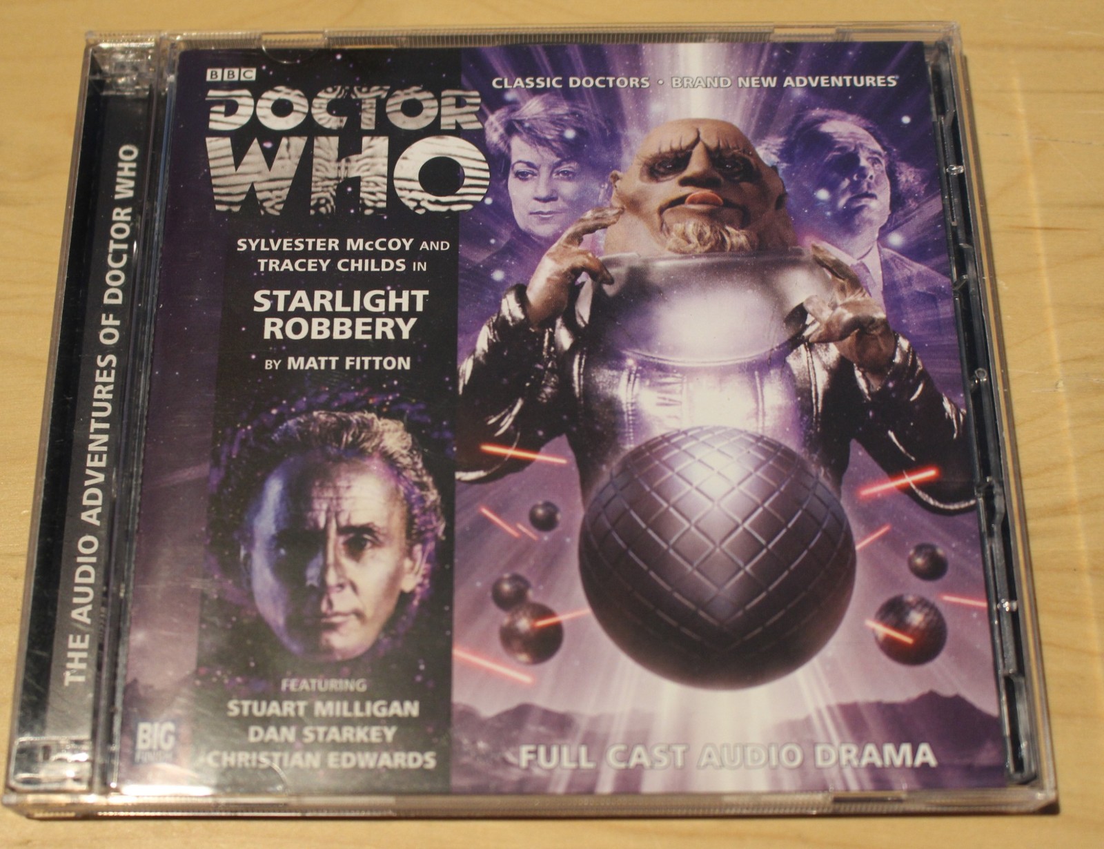 Big Finish Doctor Who Main Range — #176-Starlight Robbery — Audio CD