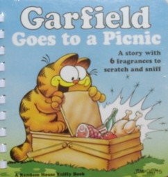 GARFIELD GOES TO A PICNIC (RANDOM HOUSE SNIFFY BOOK) By Jim Davis — Hardcover