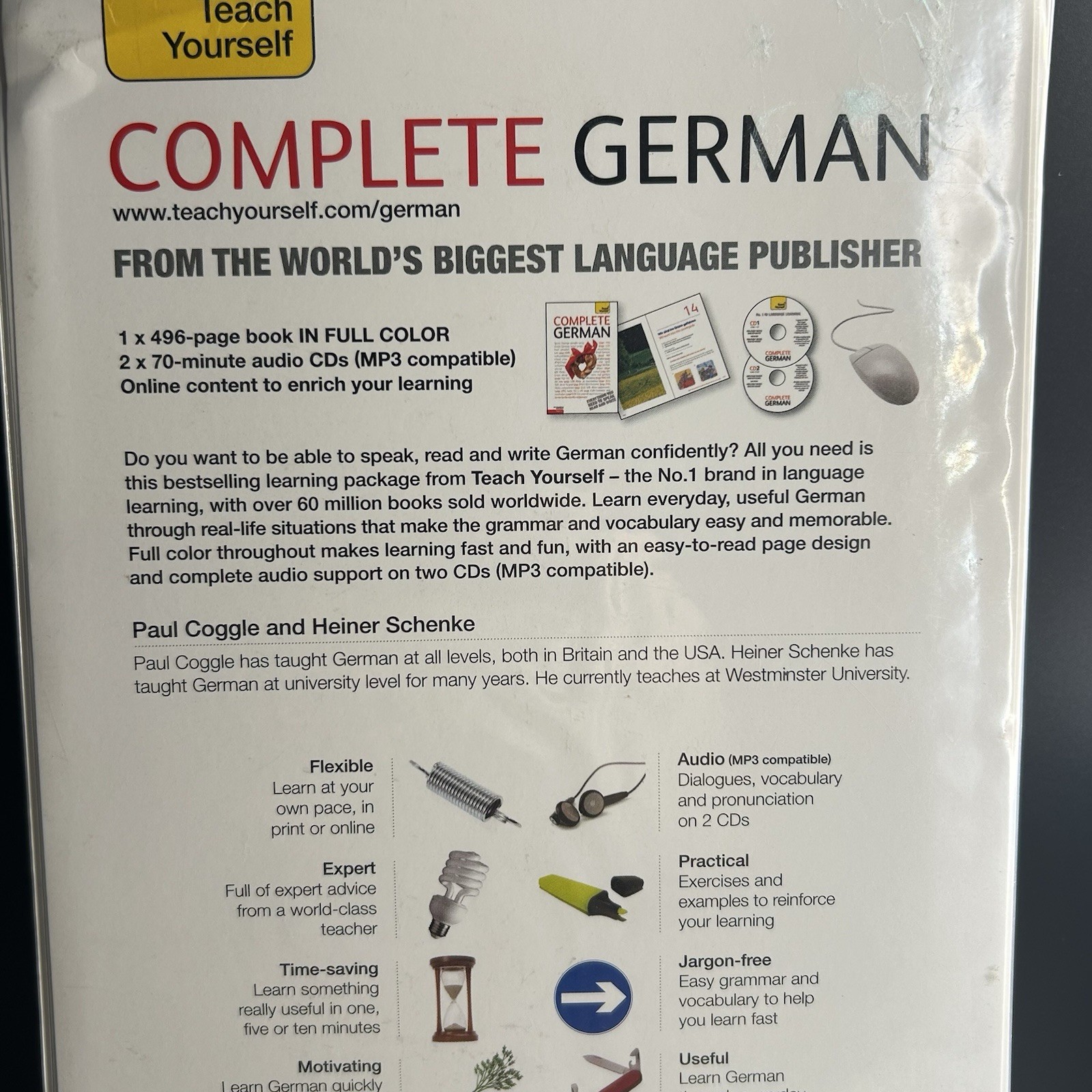 Teach Yourself Complete German Course Book 2 Audio CDs Learn Language