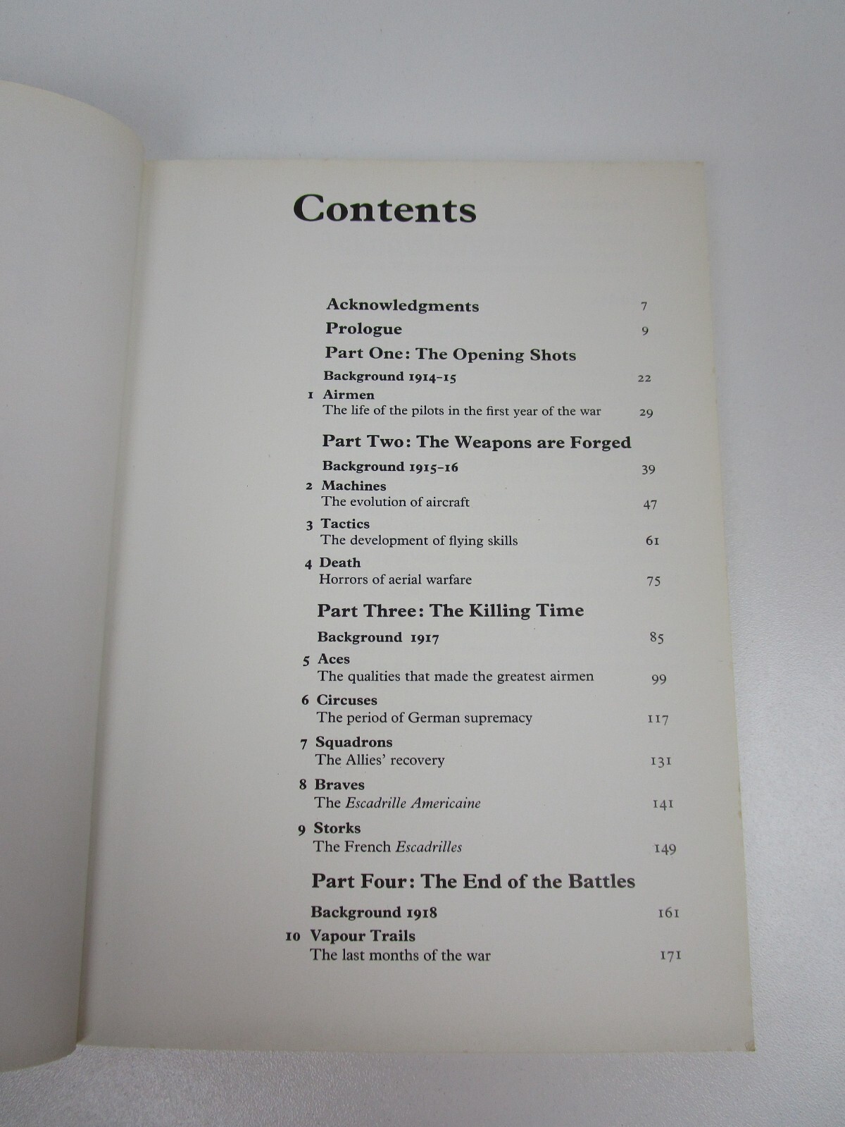 Aces High: War in the Air Over Western Front, 1914-18 by Alan Clark Paperback
