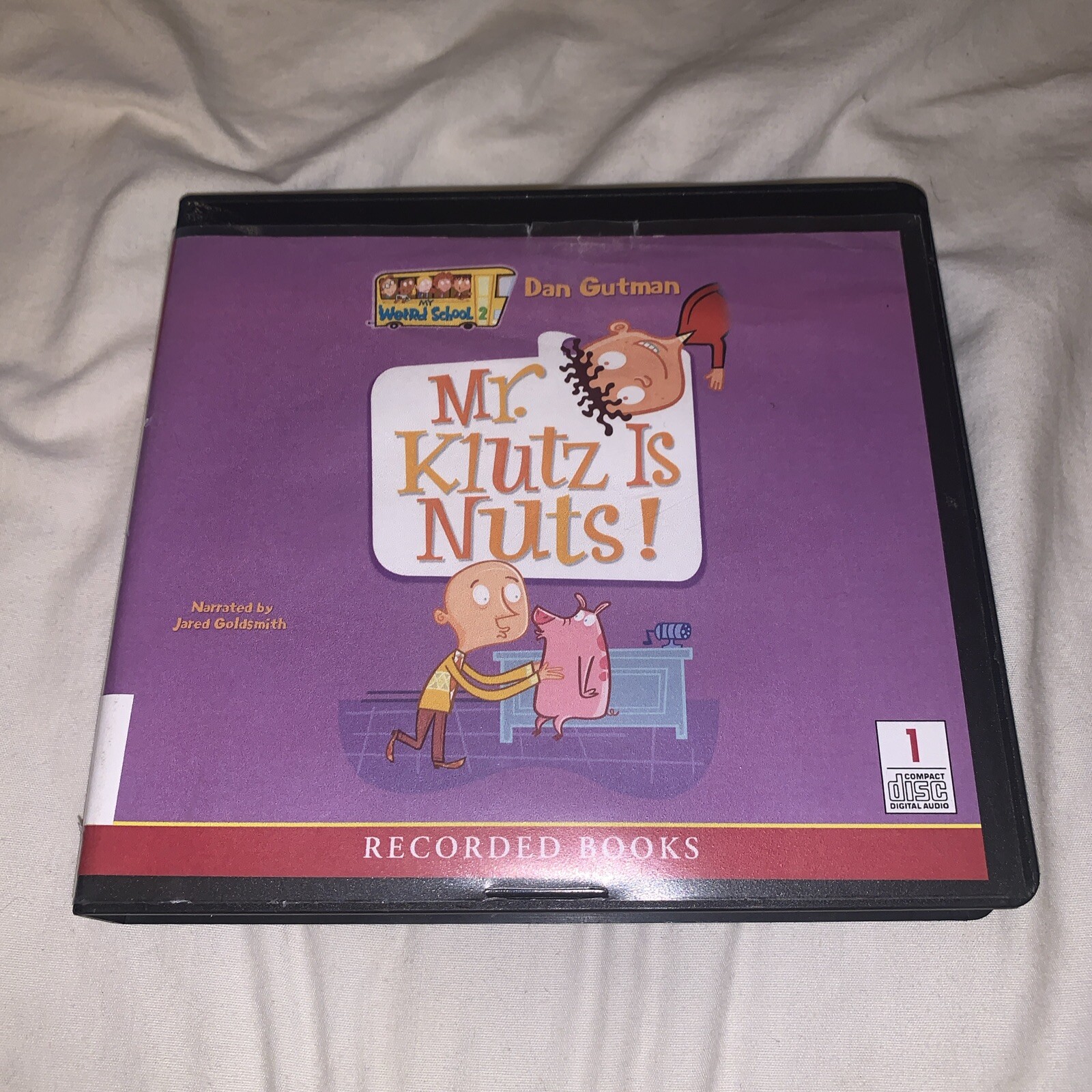 My Weird School Ser.: Mr. Klutz Is Nuts! by Dan Gutman (2004, Compact Disc)