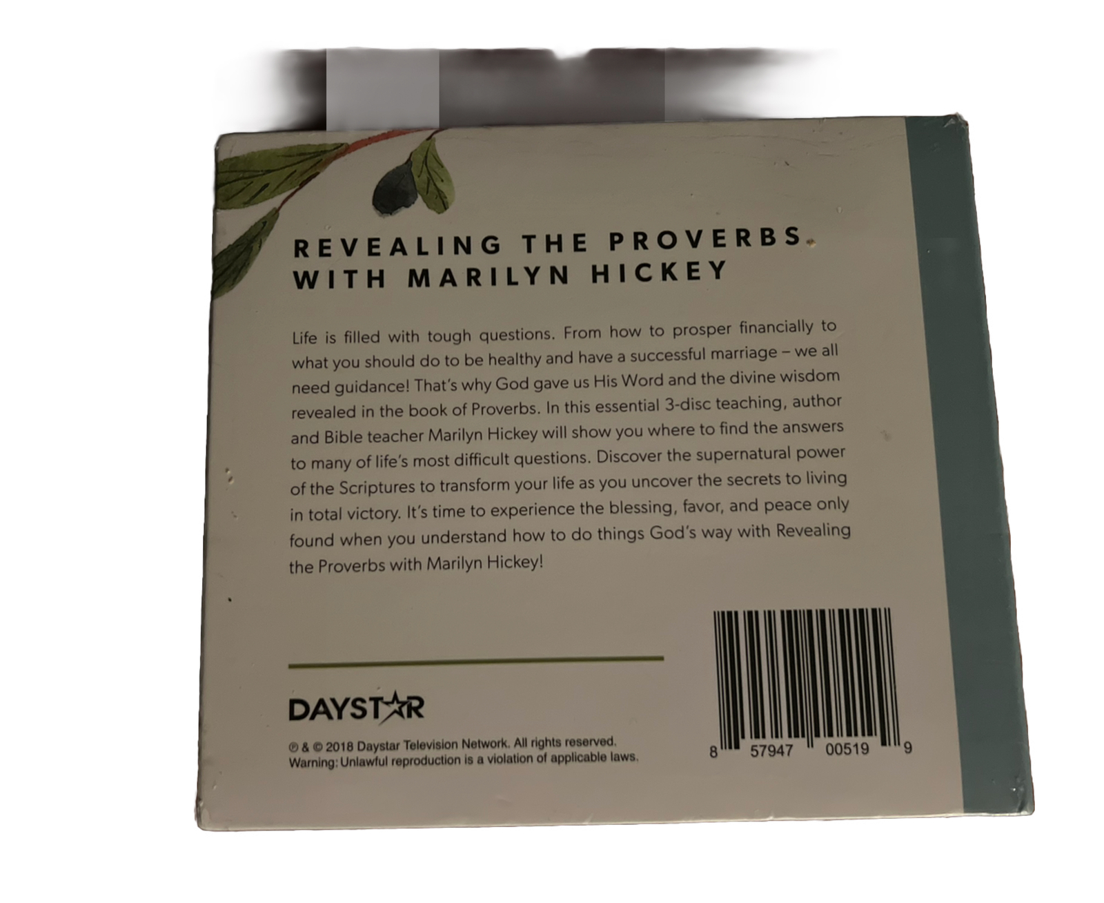 Marilyn Hickey REVEALING THE PROVERBS CD 3 Disc Set New Sealed 2018 Daystar