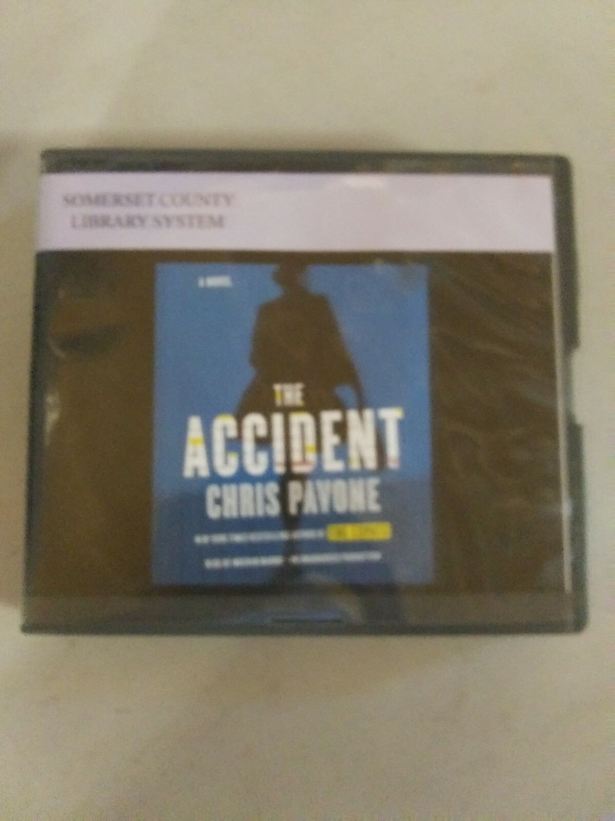 Shelf166 Audiobook~ THE ACCIDENT, CHRIS PAVONE