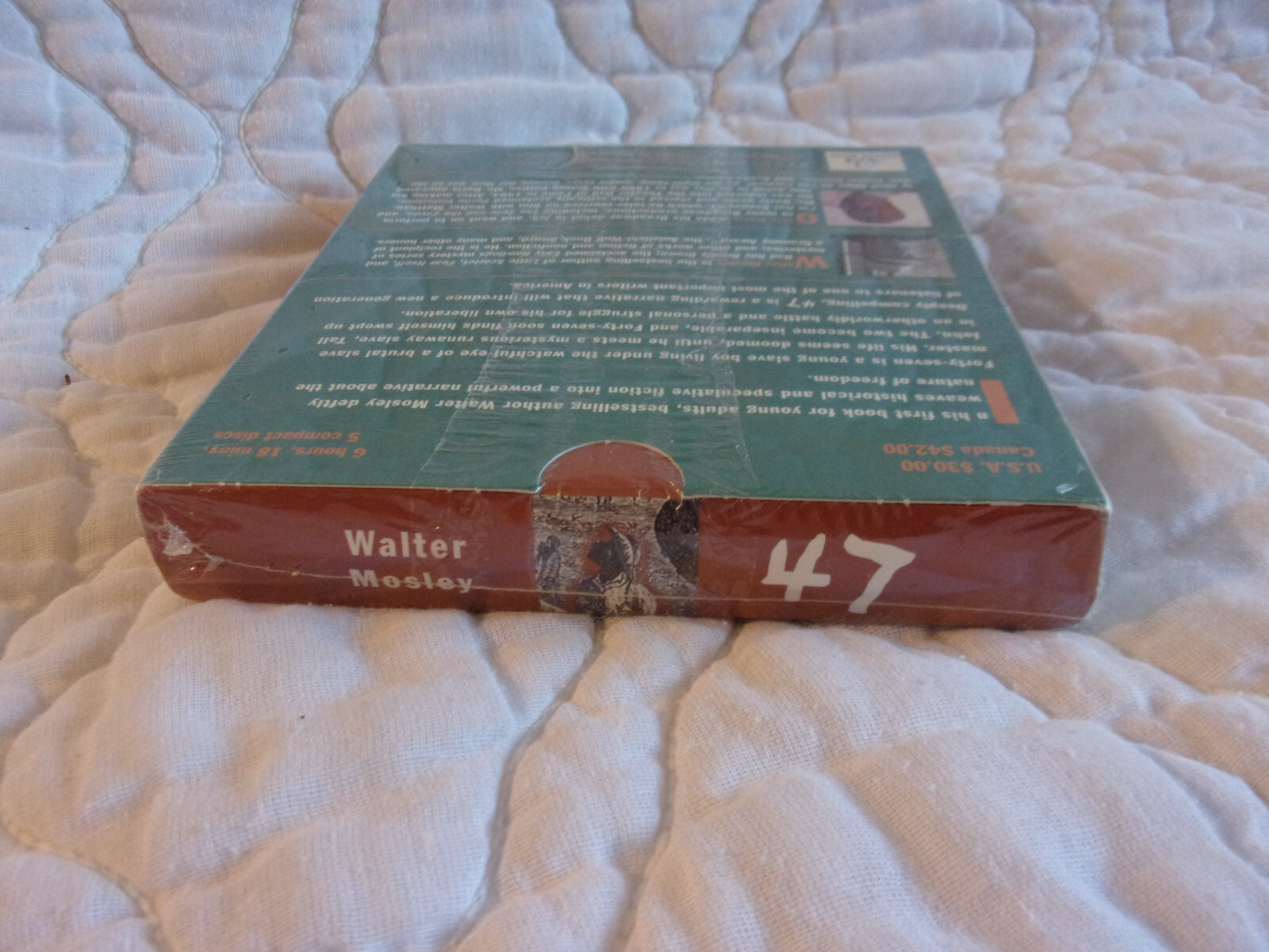 WALTER MOSLEY 47 CD AUDIO BOOK NEW 5-DISC UNABRIDGED OSSIE DAVIS SLAVERY FICTION