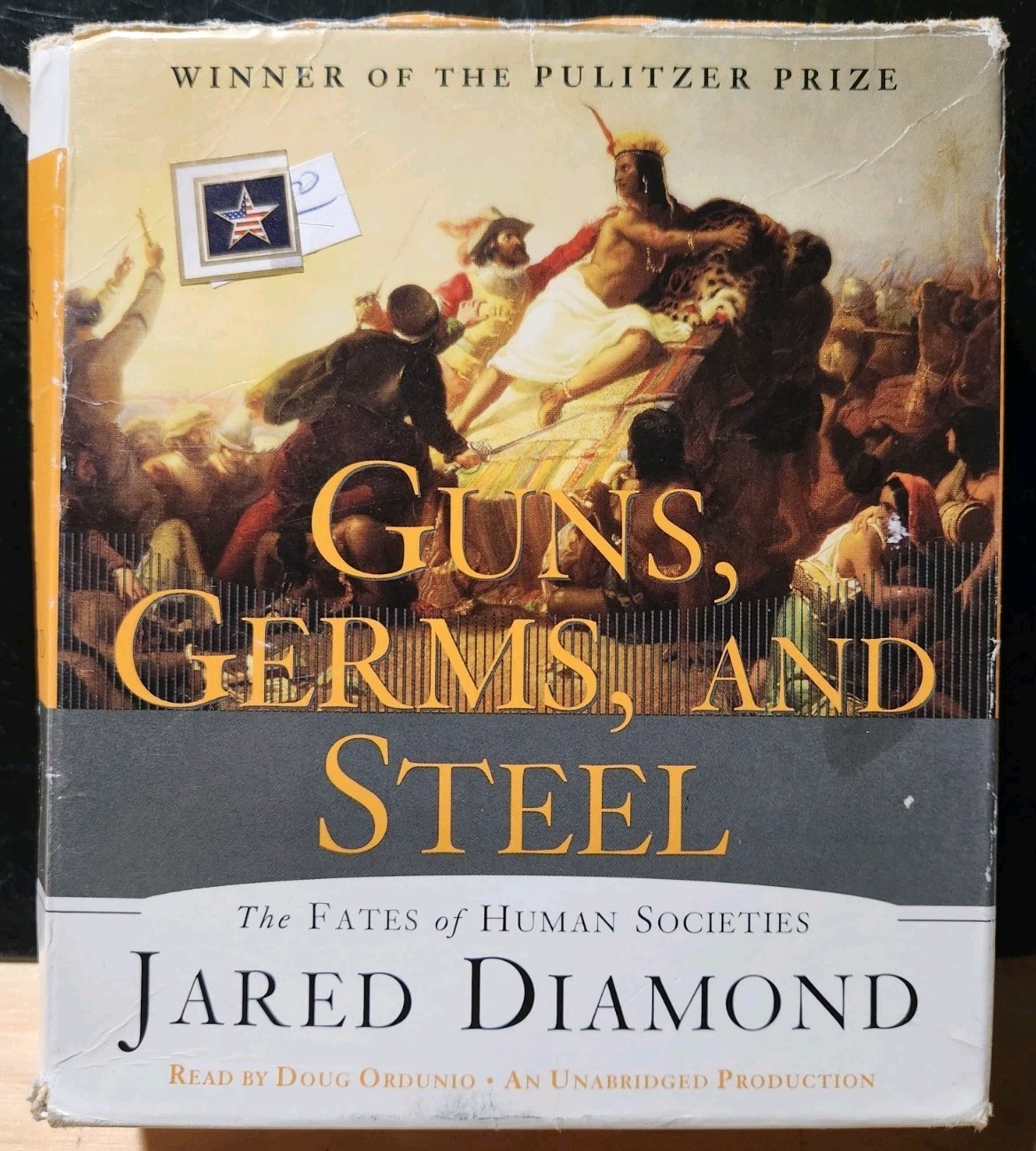 GUNS, GERMS, AND STEEL: The FATES of HUMAN SOCIETIES [5 Audio CD] JARED DIAMOND,