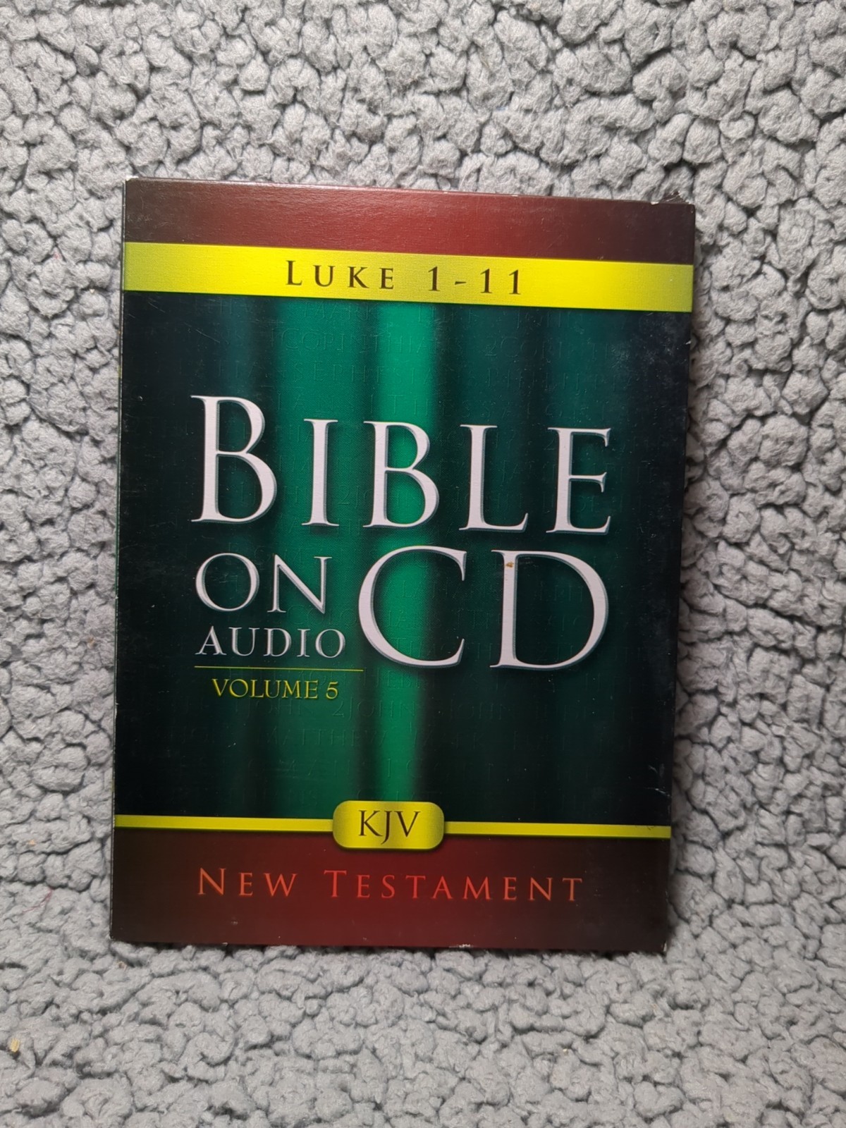 KJV New Testament Bible On Audio CD Volume 5 Luke 1 — 11