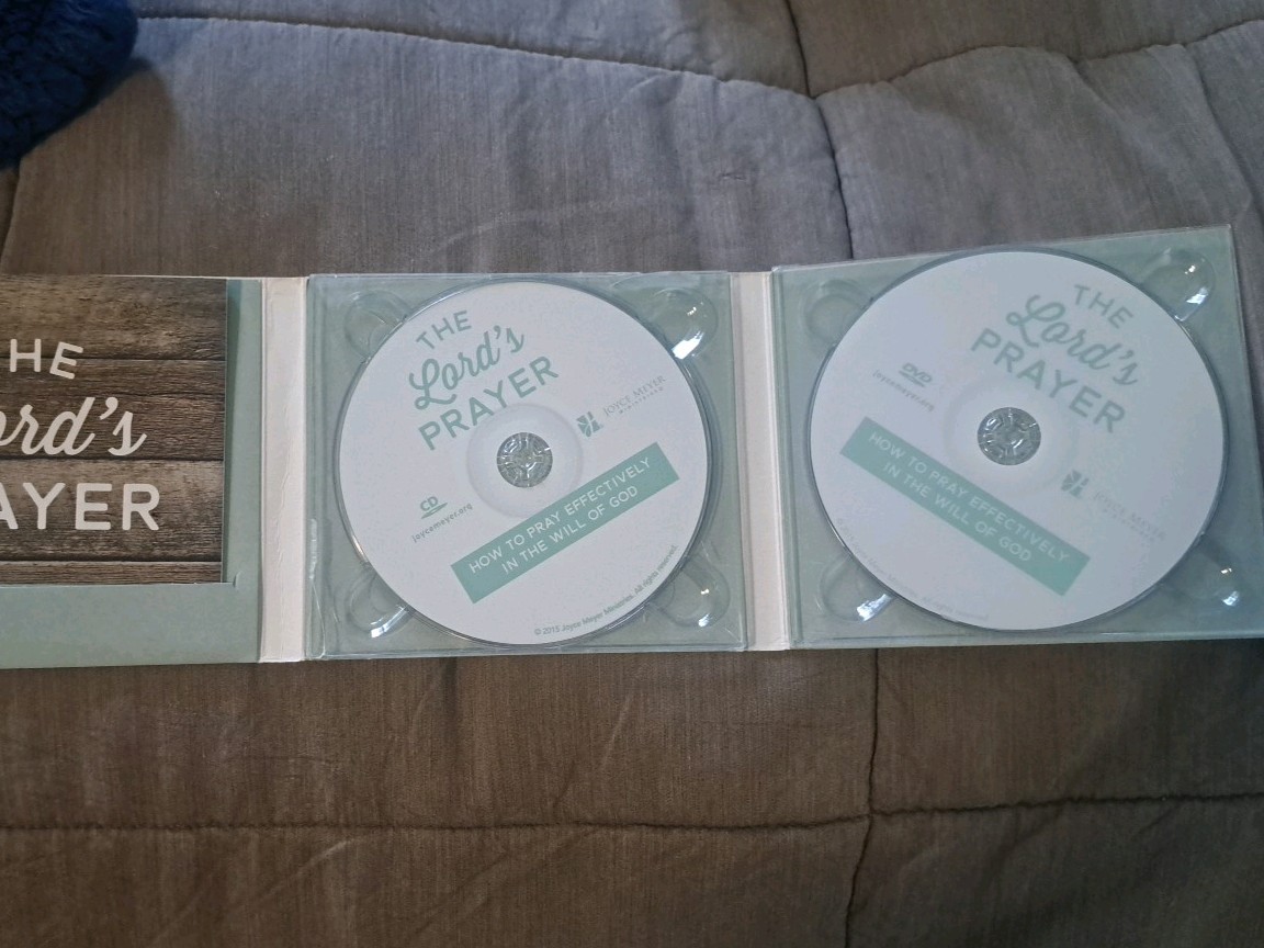 The LORDS PRAYER Joyce Meyer Audio CD And DVD SET Christian Teacher Author