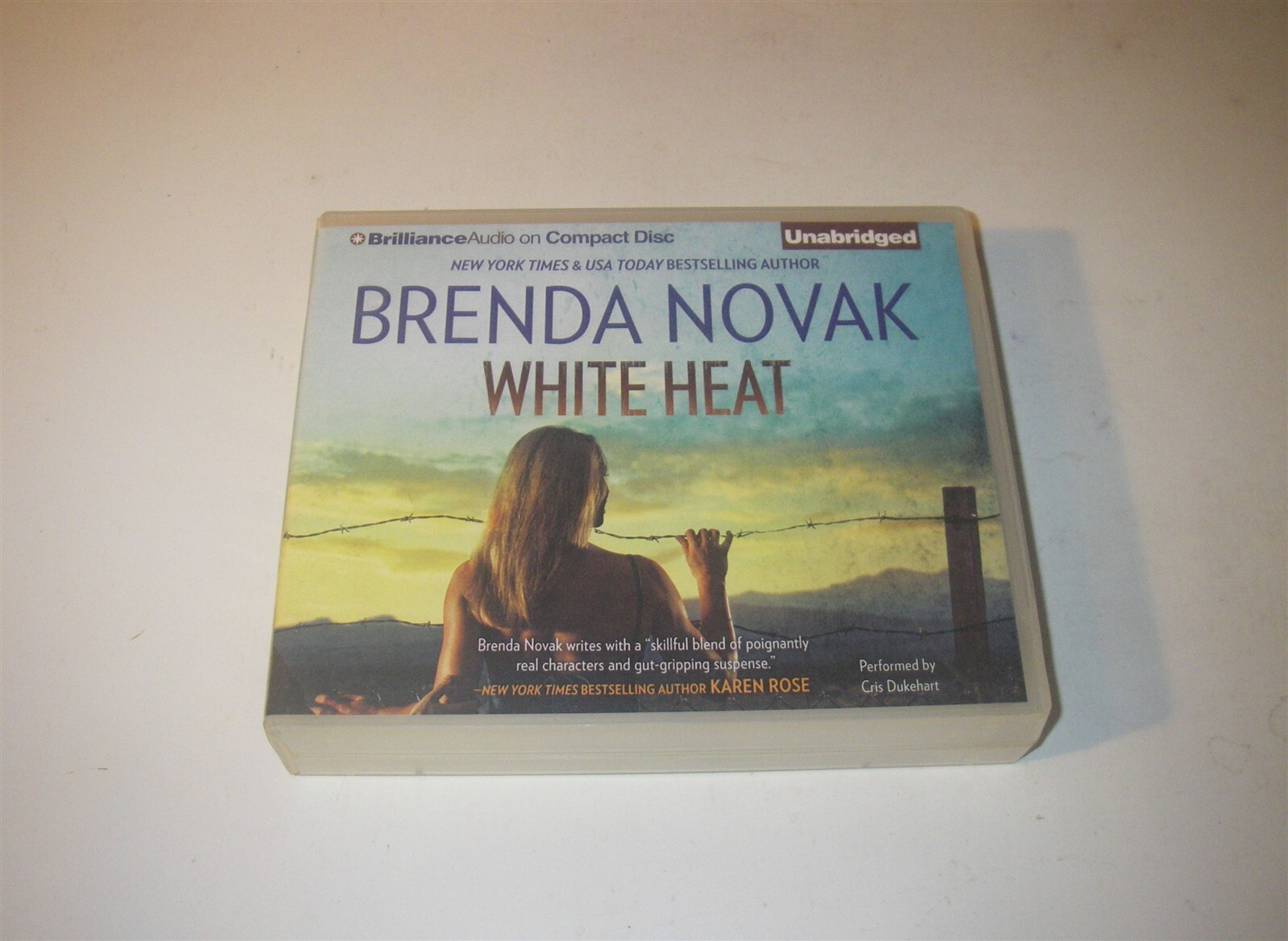 WHITE HEAT BRENDA NOVAK AUDIOBOOK AB227