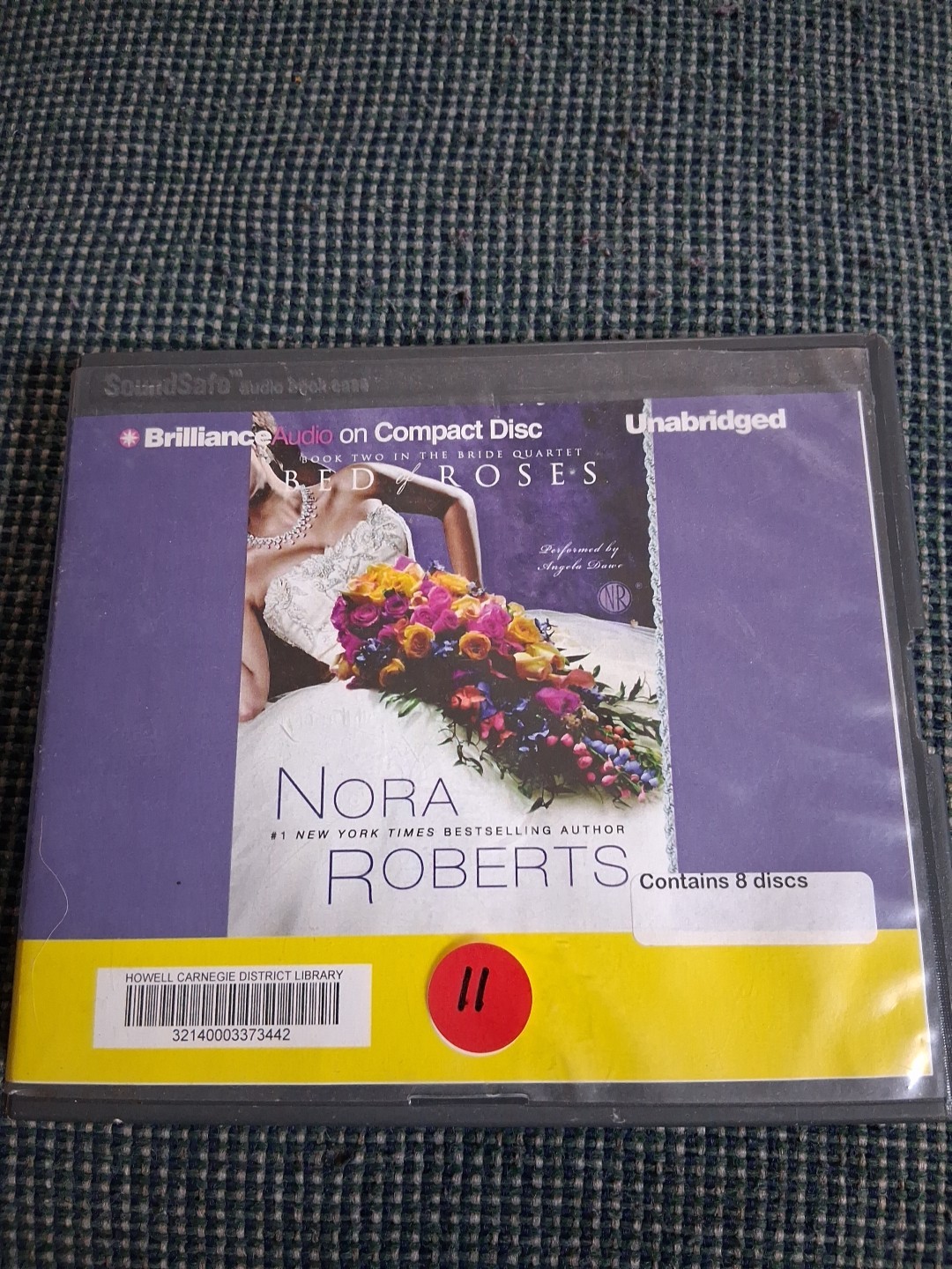 Bed of Roses by Nora Roberts (2009, Set of 8 Compact Disc)