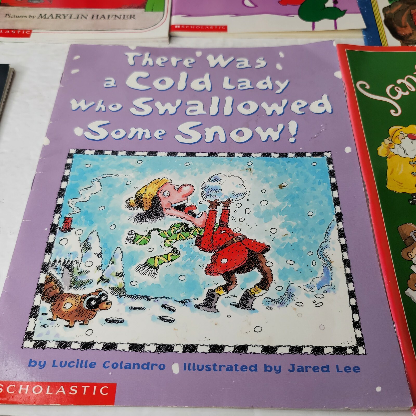 Lot of 10 Assorted Christmas Scholastic Books See Description for Titles