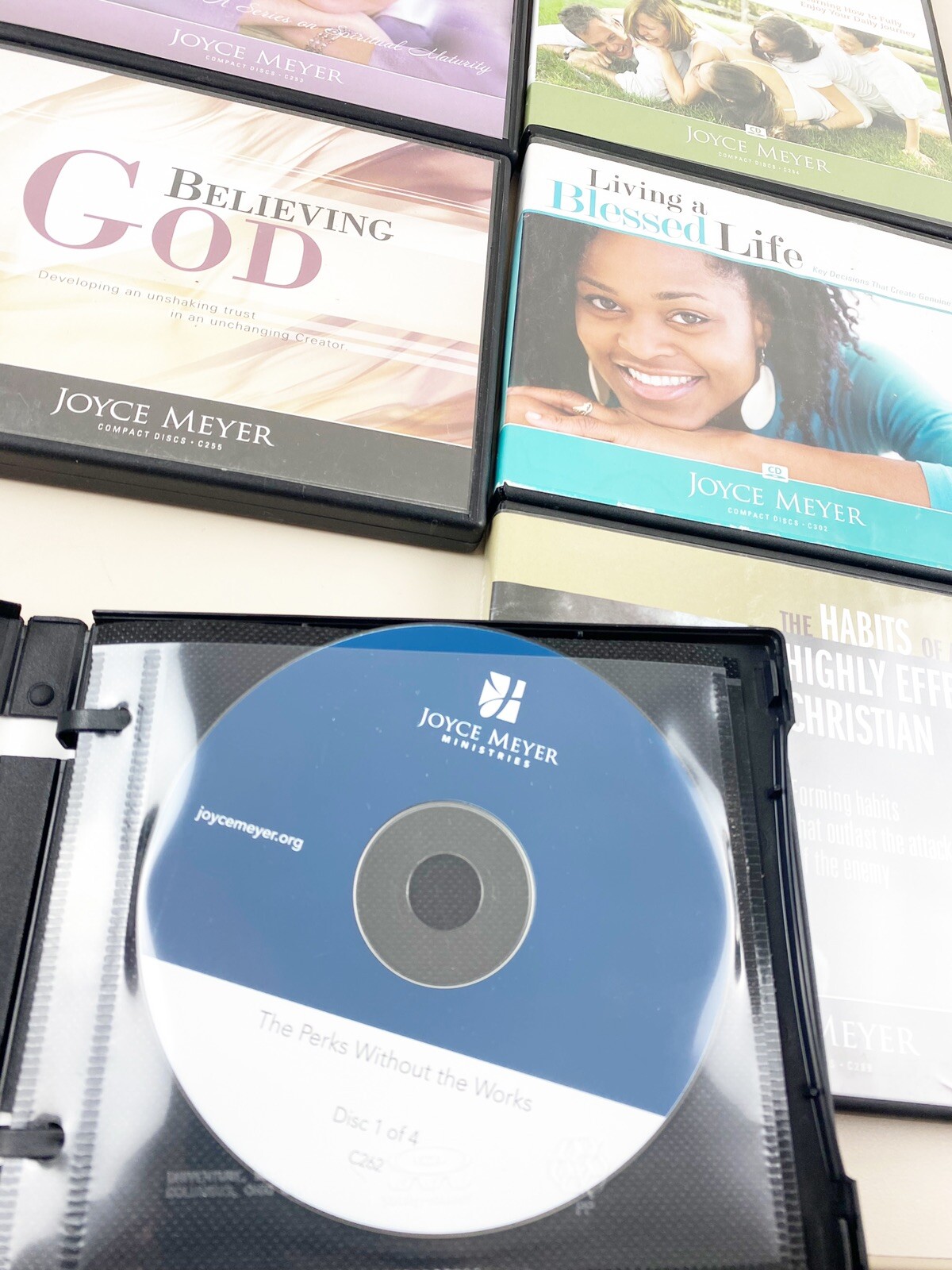 Joyce Meyer (Lot Of 13) CD Audiobooks Christian Speaker Healthy Living God EUC