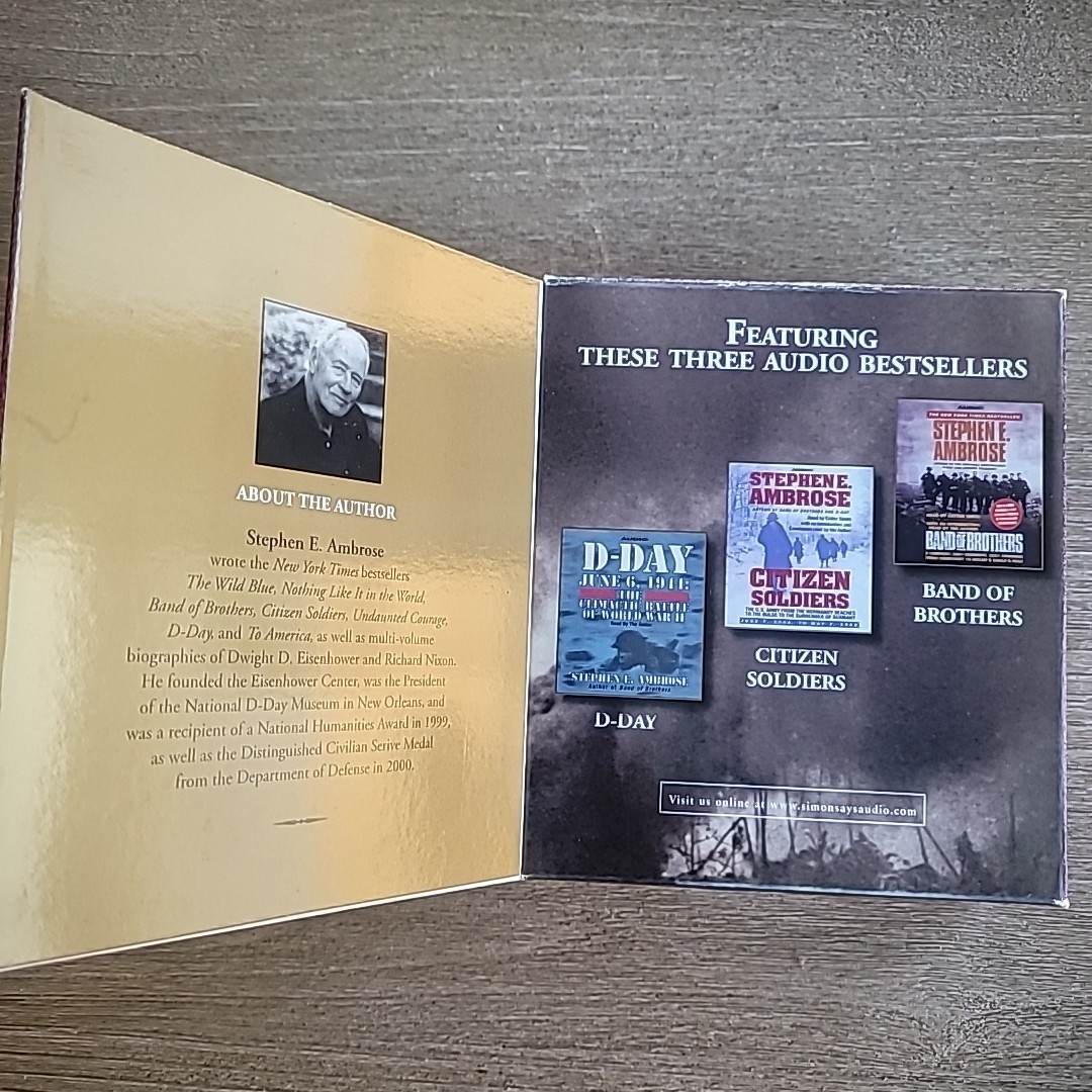 The Stephen Ambrose World War II Audio Collection D-Day, Citizen Soldiers, …