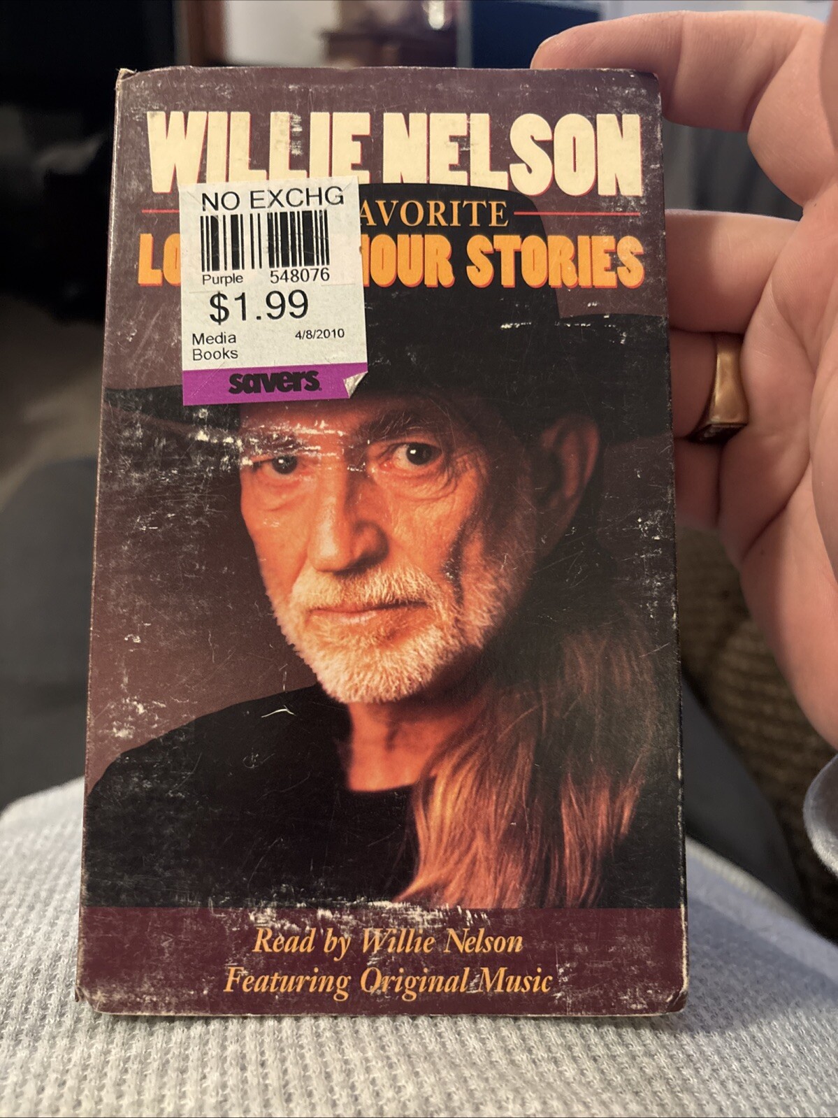 WILLIE NELSON MY FAVORITE LOUIS L’AMOUR STORIES 2 Cassettes Included