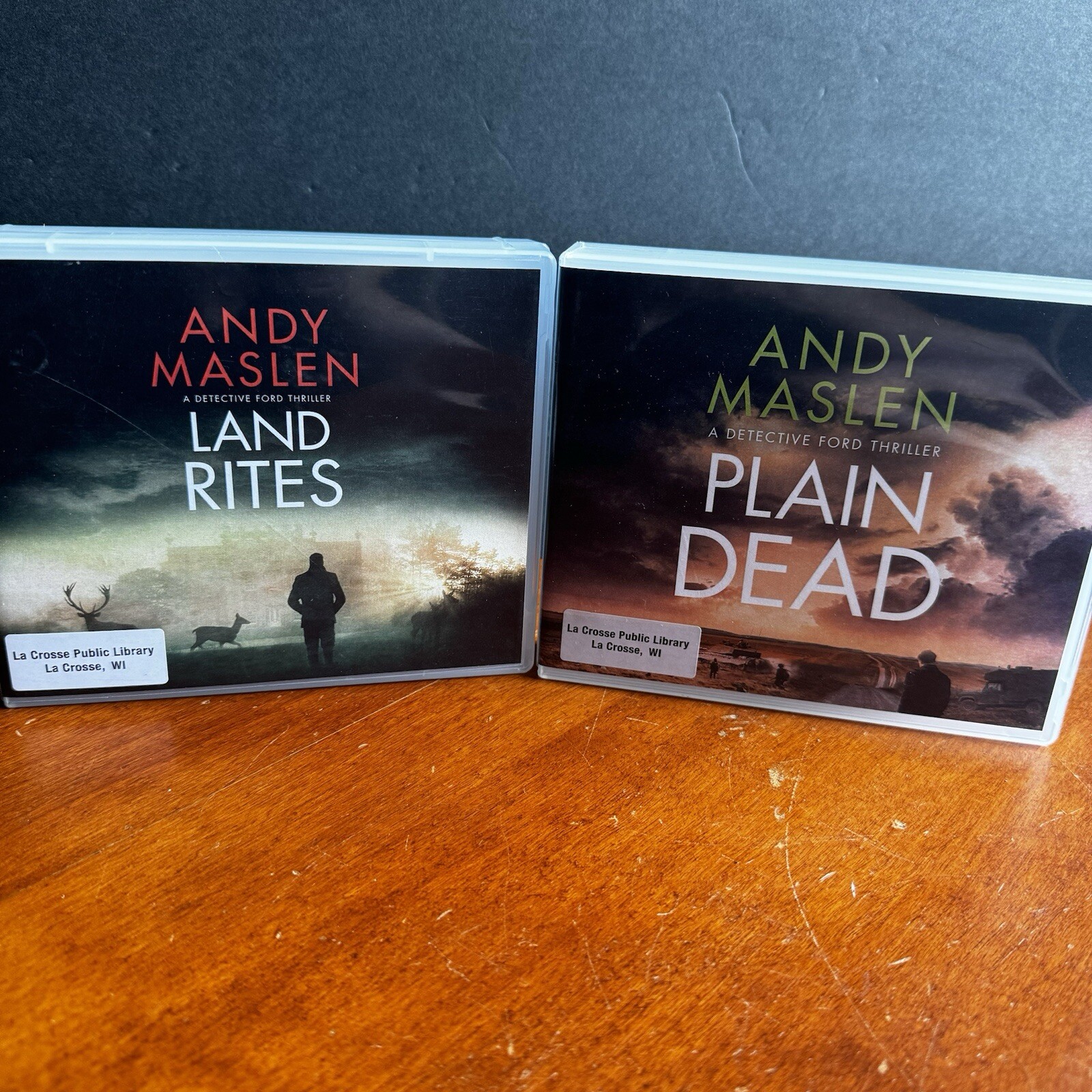 Lot: 2 Andy Maslen Audio Book CD Set Detective DI Henry Ford Thriller Series 2 3