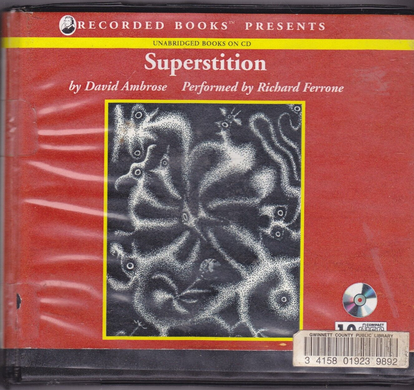 Superstition by David Ambrose (1999, CD, Unabridged) Thriller, Chilling Novel
