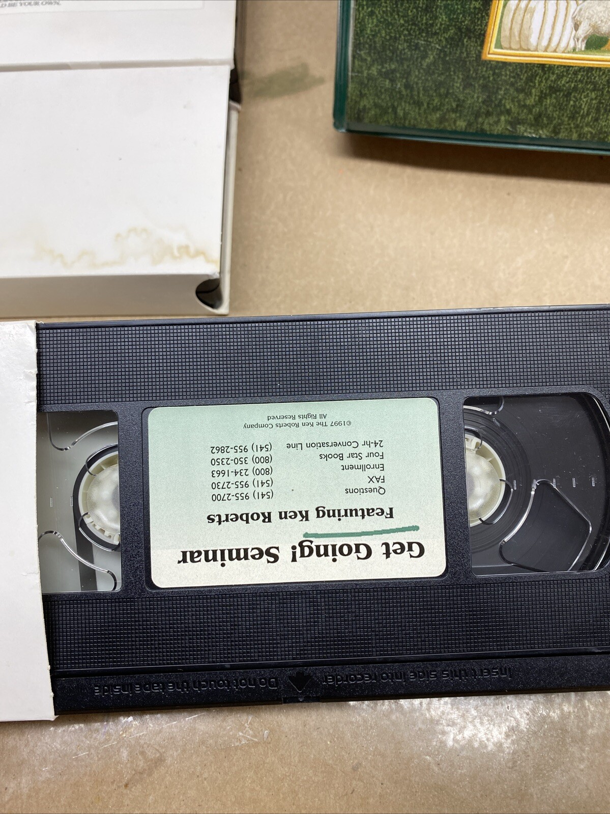 Ken Roberts Worlds Most Powerful Money Manual & Course Seminar Cassettes VHS