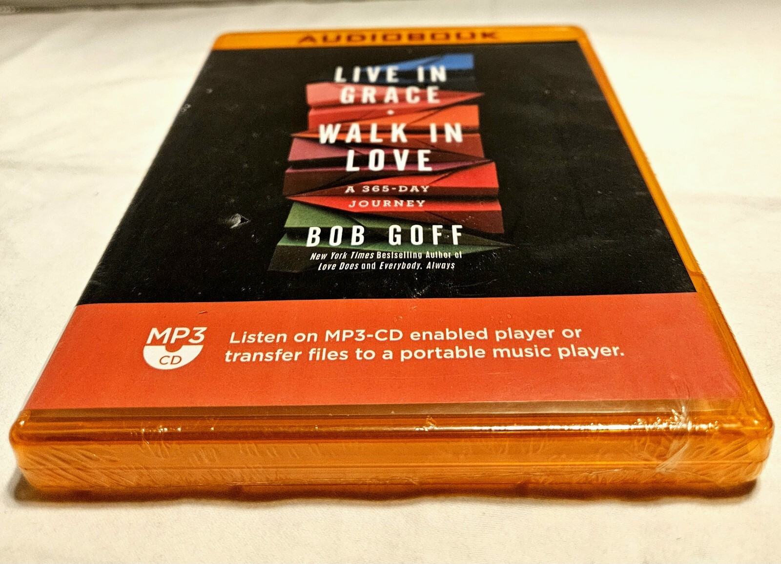 Live in Grace, Walk in Love: A 365-Day Journey by Bob Goff (2019, CD MP3) NEW