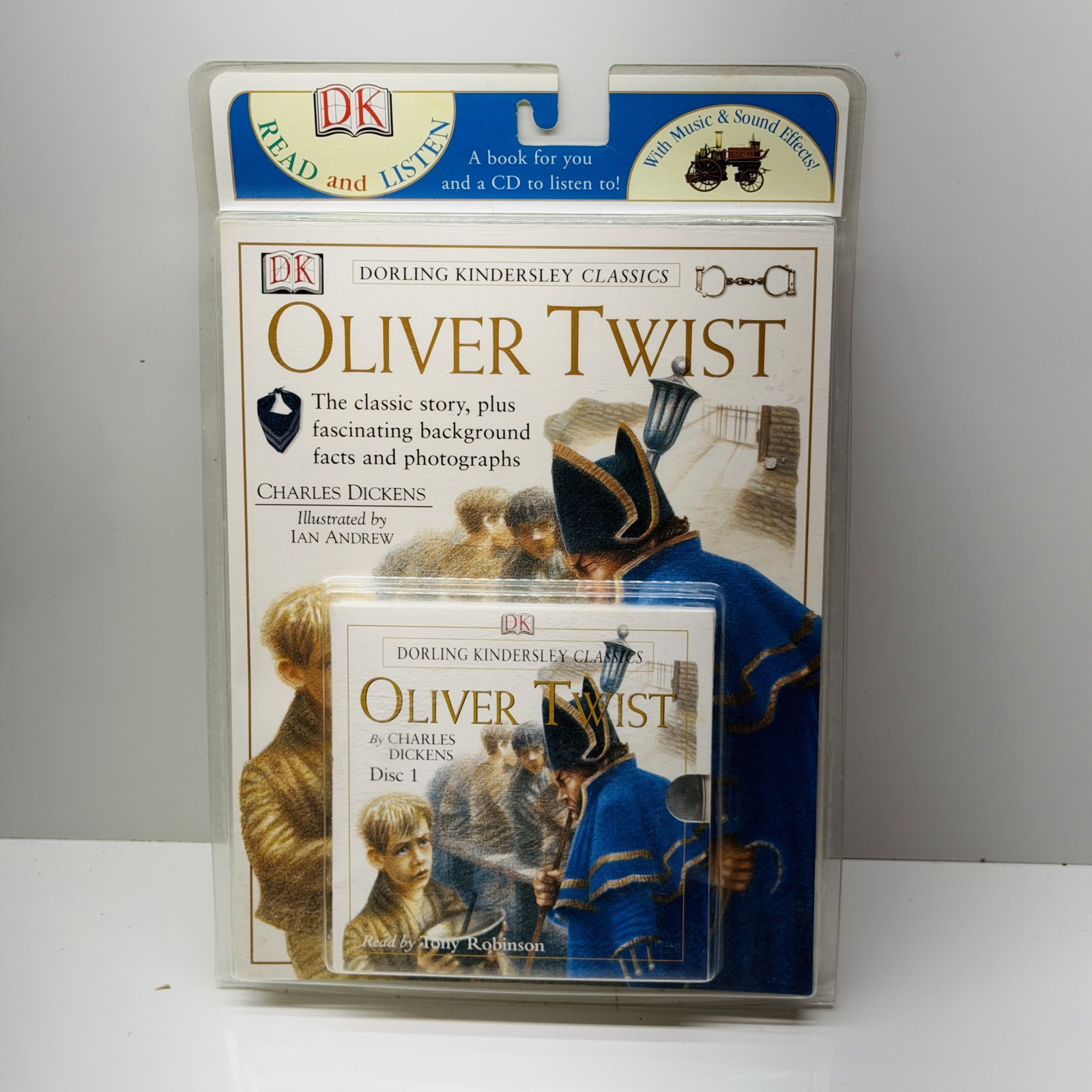 Oliver Twist DK Dorling Kindersley Classics Book & CD Audiobook Charles Dickens