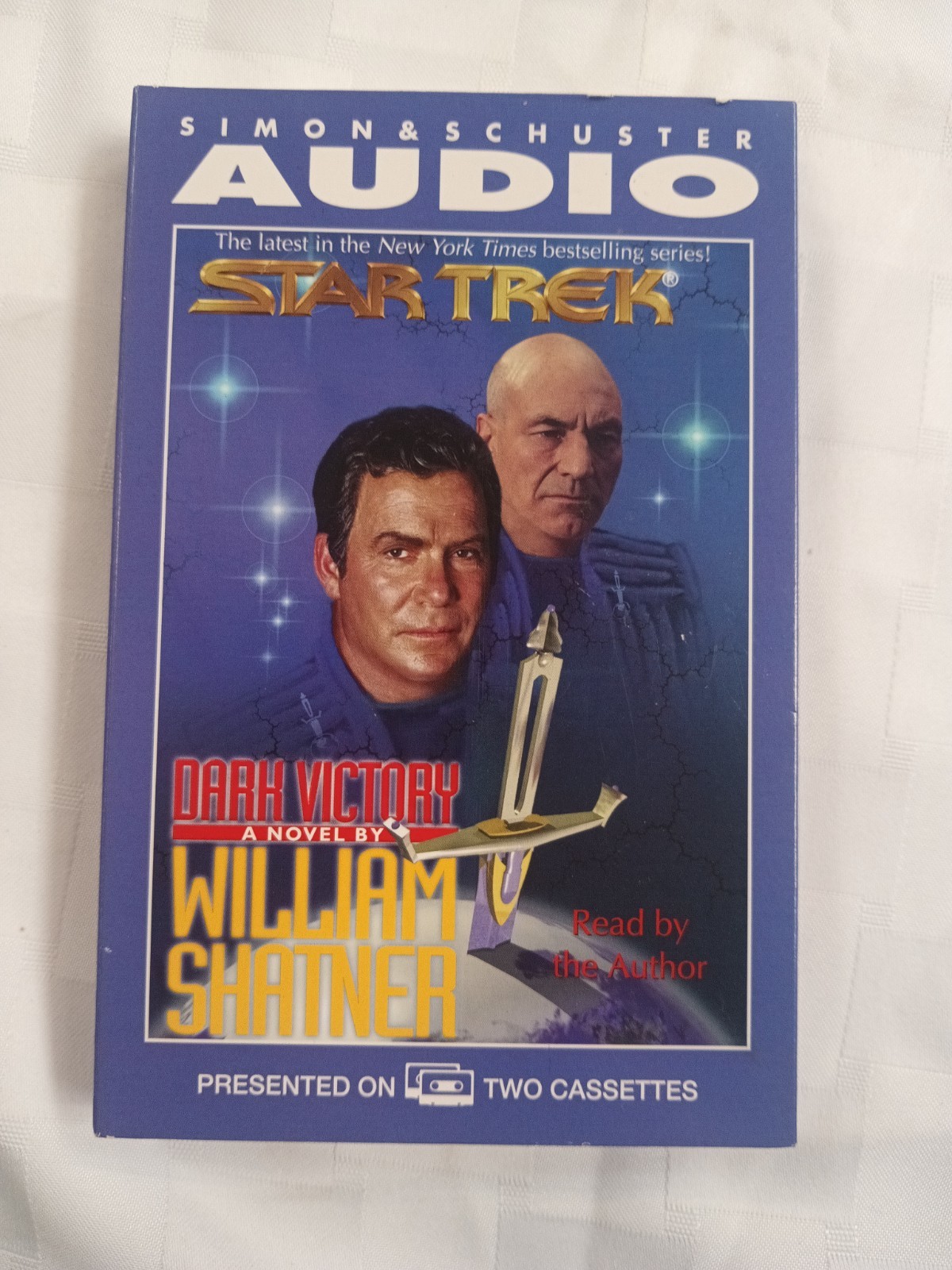 Star Trek Dark Victory William Shatner 1999, 2 Cassette Audiobook