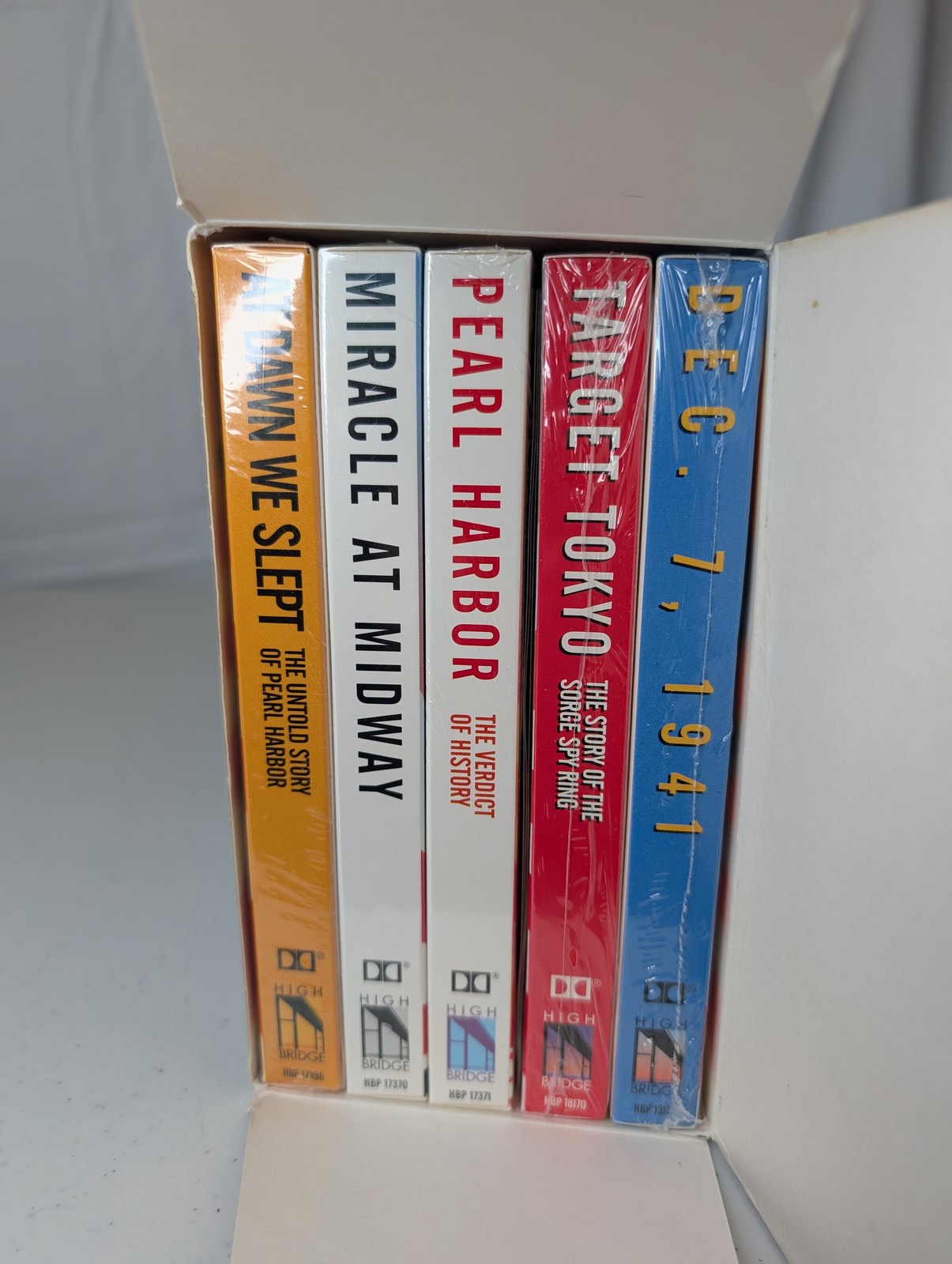 Gordon W. Prange Commemorative Gift Set 10 Audio Cassettes WWII History Pearl