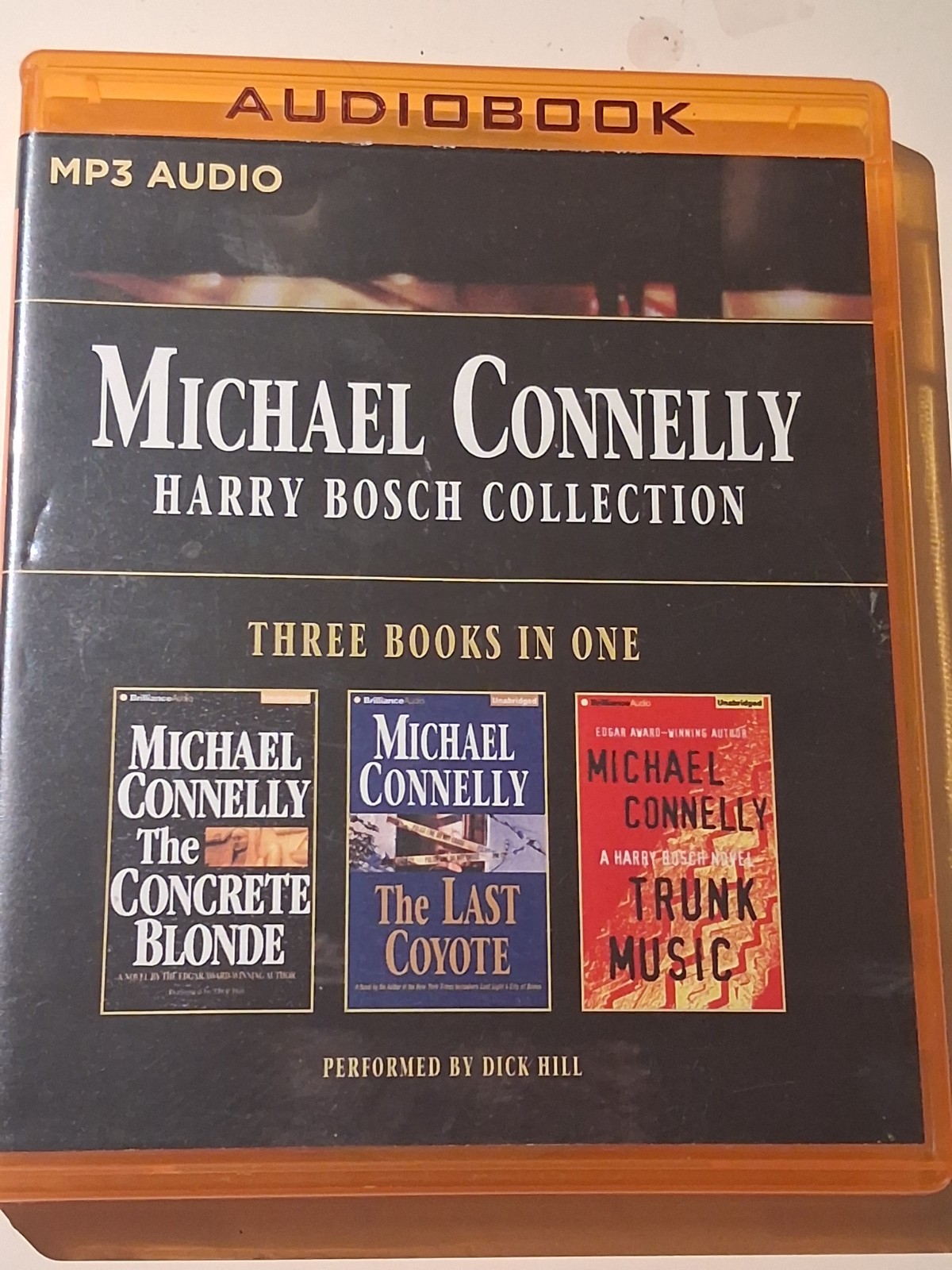 Michael Connelly MP3 CD Audiobook Collection Unabridged — Over 90 hours!