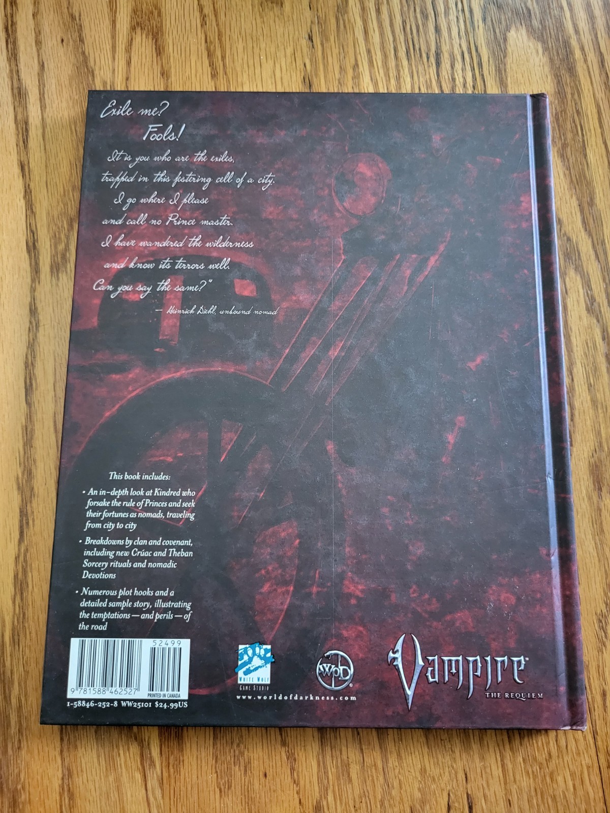Vampire Requiem: Nomads (Hardcover, 2004, White Wolf, WW25101)