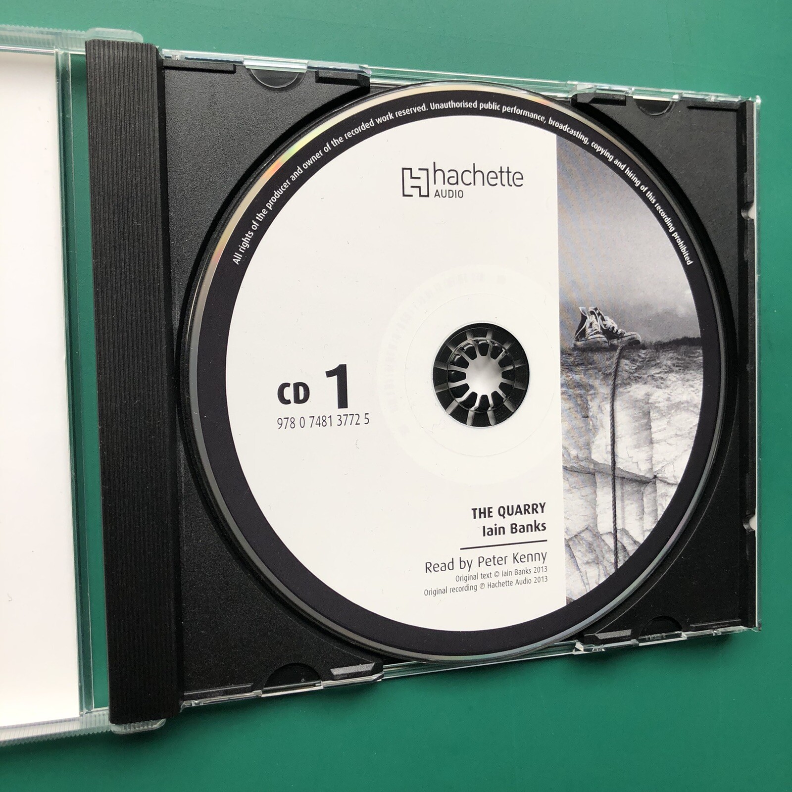 Iain Banks THE QUARRY Humour Psychological Fiction Audiobook CD MP3 Peter Kenny