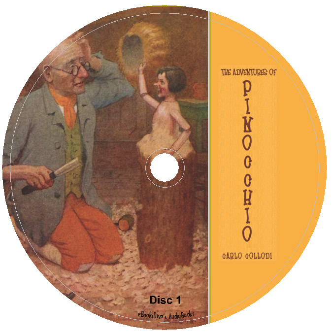 The Adventures of Pinocchio Carlo Collodi Children’s Audiobook in 4 Audio CDs