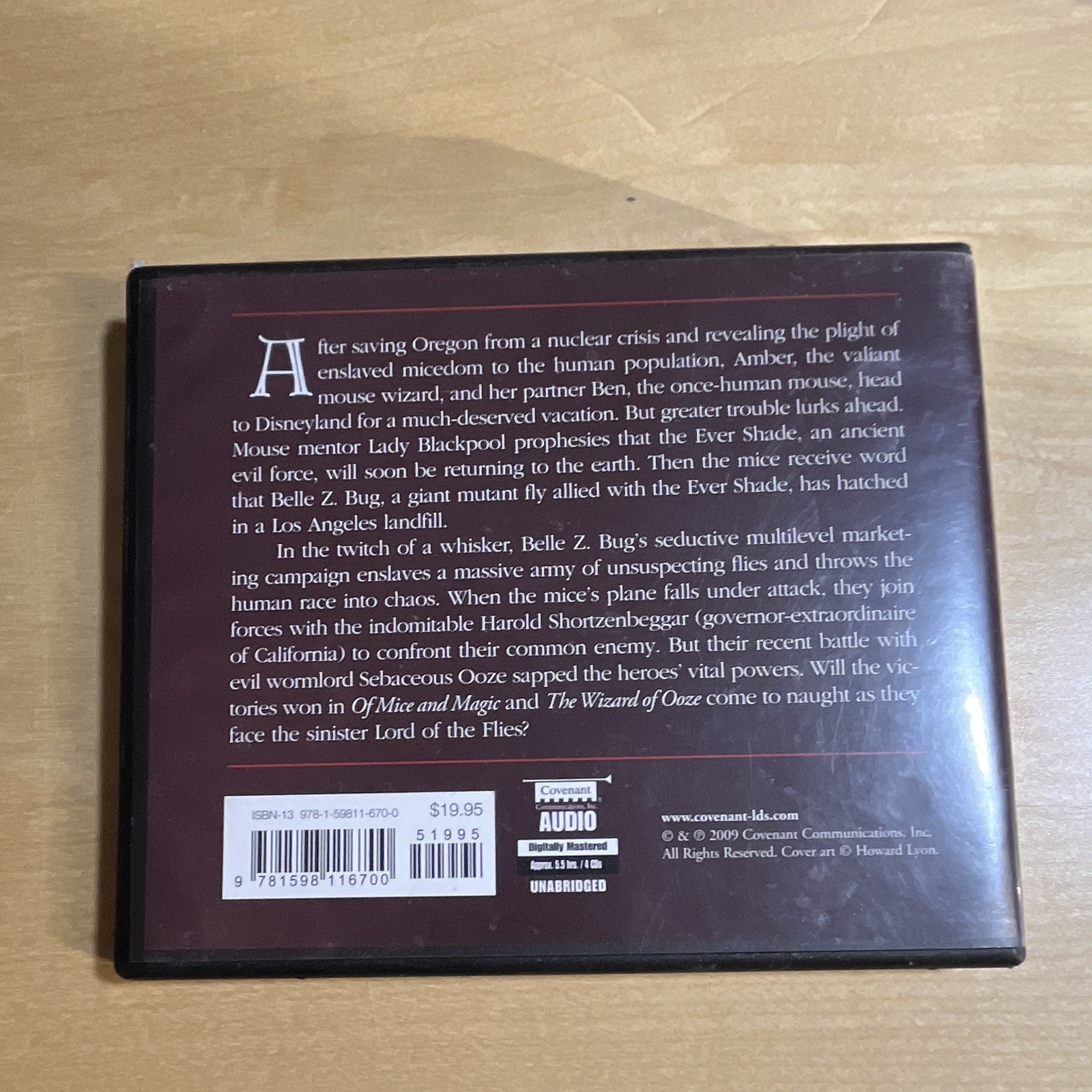 Freaky Flyday (Ravenspell) Unabridged Audiobook CD David Farland 5.5hr