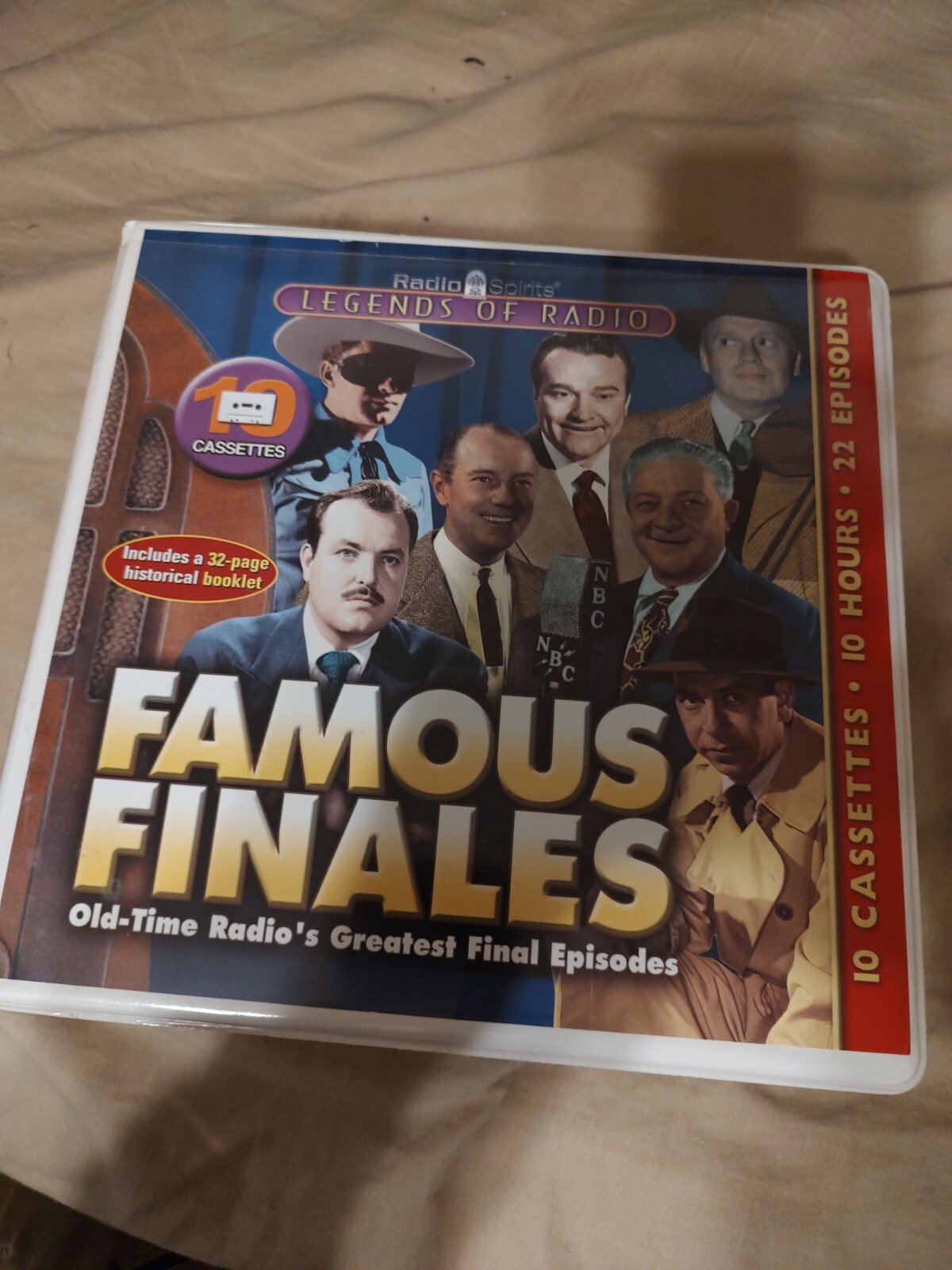 Famous Finales Legends of Radio Bob Hope Gunsmoke Dragnet Lone Ranger 10 CDs