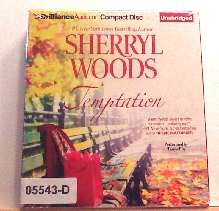NEW *Sealed* AUDIO BOOK on CDs TEMPTATION Sherryl Woods