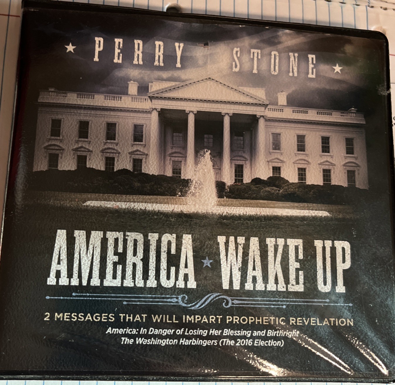 America Wake Up — Audio CD By Perry Stone 2 Messages On 2 CDs.W/Instructions. E
