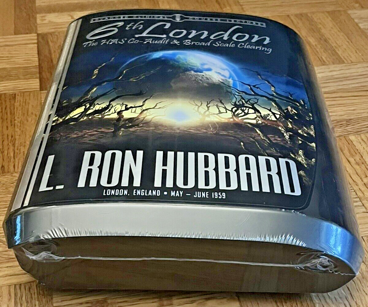 L. Ron Hubbard 6th London The HAS Co-Audit & Broad Scale Course Lecture CD NEW