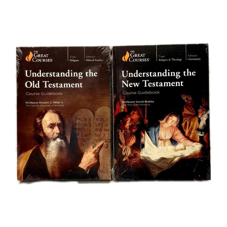 Great Courses: Understanding the Old/New Testament DVD Guidebook 2019 (Religion)