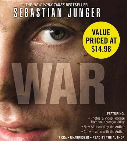 WAR — Audio CD, by Junger Sebastian — Very Good