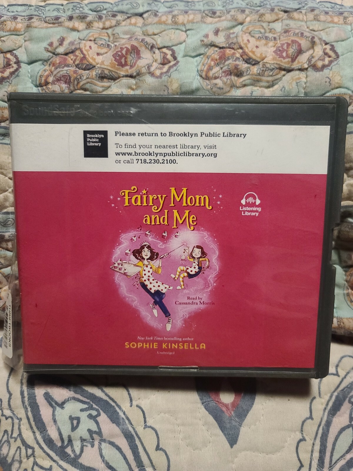 Shelf207 Audiobook~fairy mom and me- Sophie kinsella- unabridged- 2 cds