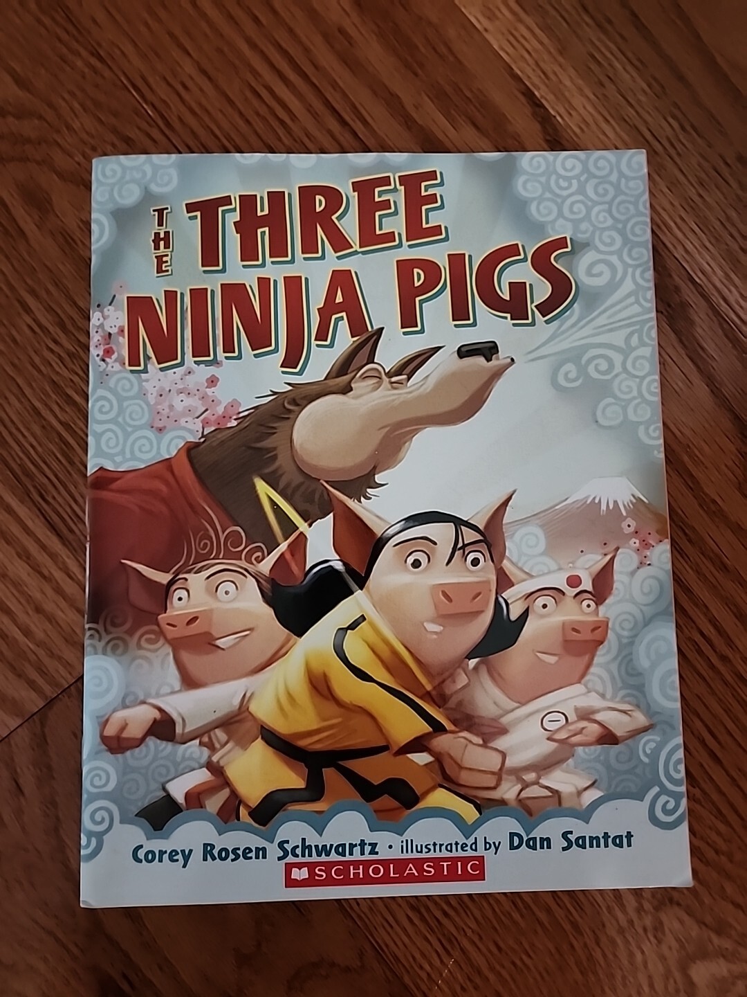 The Three Ninja Pigs by Corey Rosen Schwartz Scholastic 2013