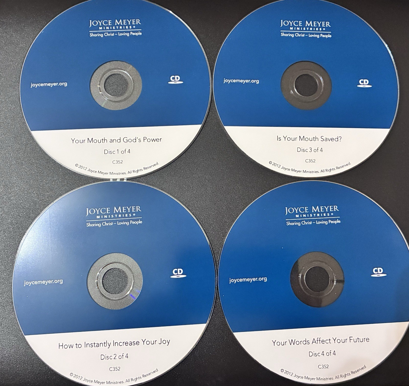 Joyce Meyer: Change Your Words Change Your Life 4 Audio CD Set