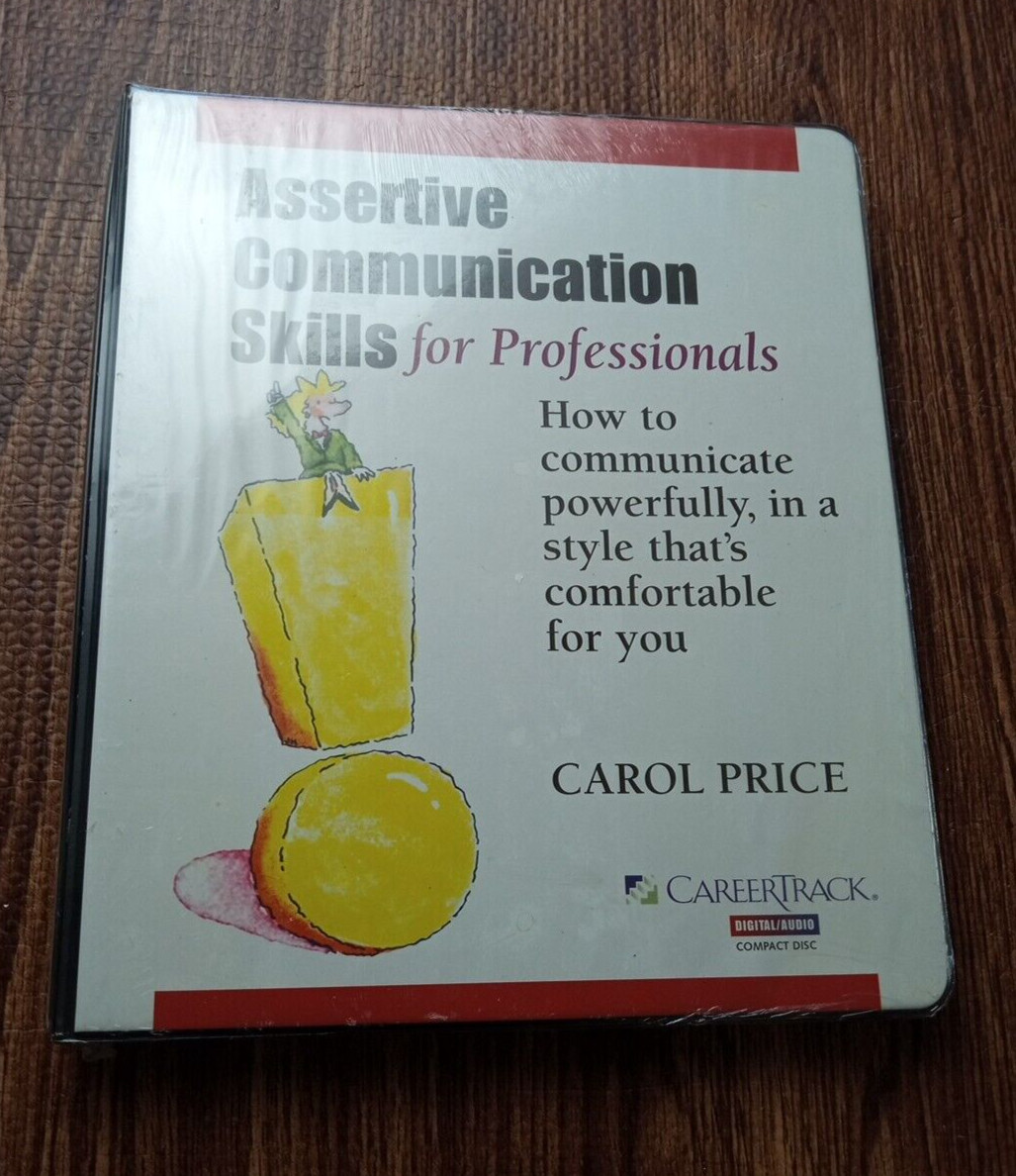 Assertive Communication Skills for Professionals By Carol Price 4 CDs New/Sealed