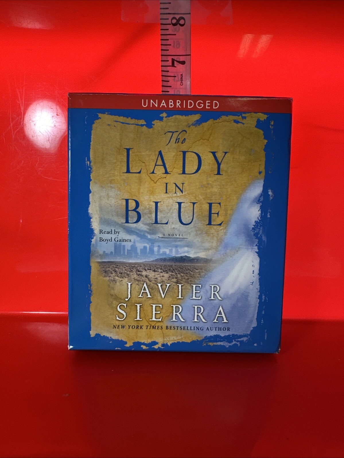 THE LADY IN BLUE — UNABRIDGED AUDIOBOOK by Javier Sierra — 11 hrs. on 9 CDs