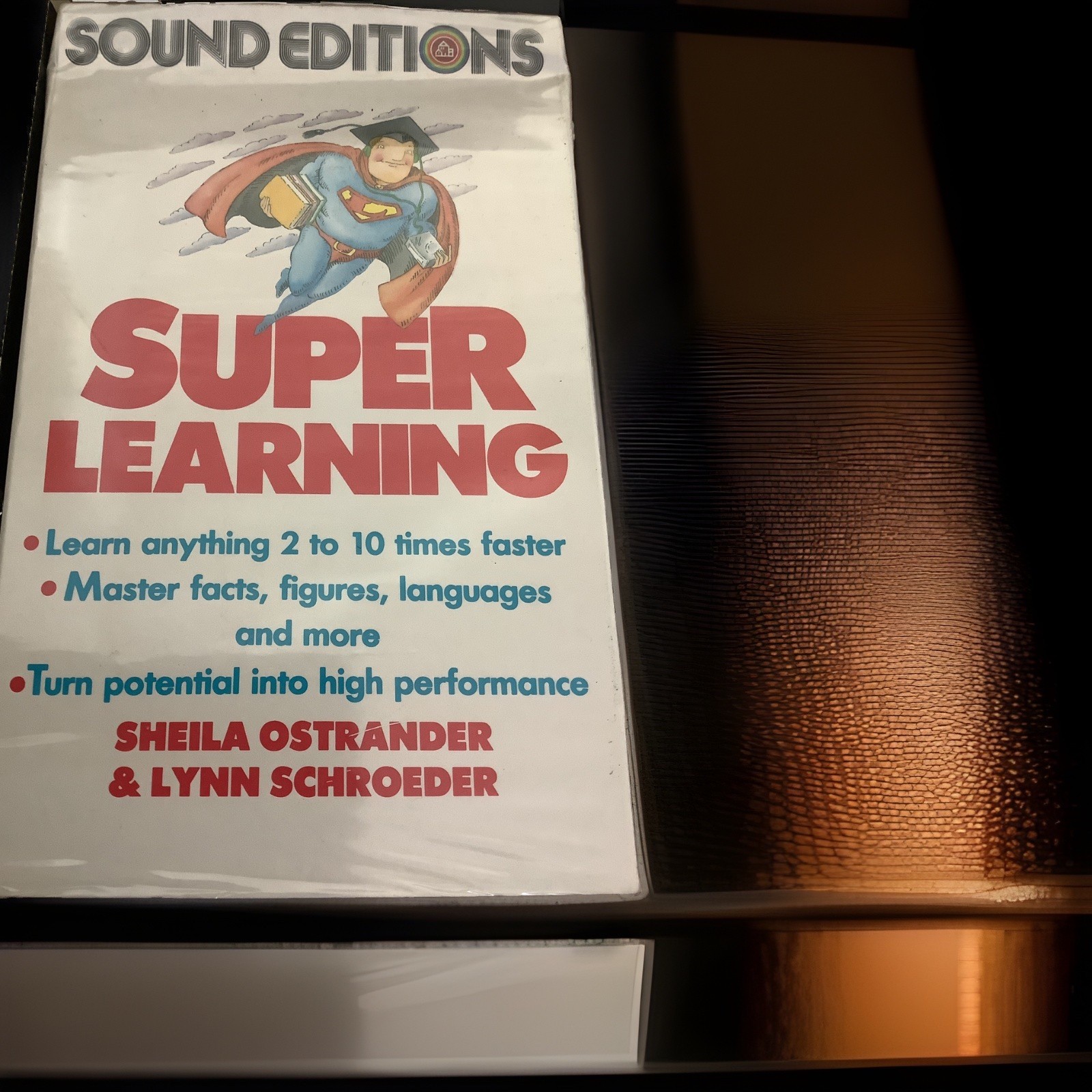 Super Learning Audio Cassette By Sheila Ostrander And Lynn Schroeder(Sound Edi)