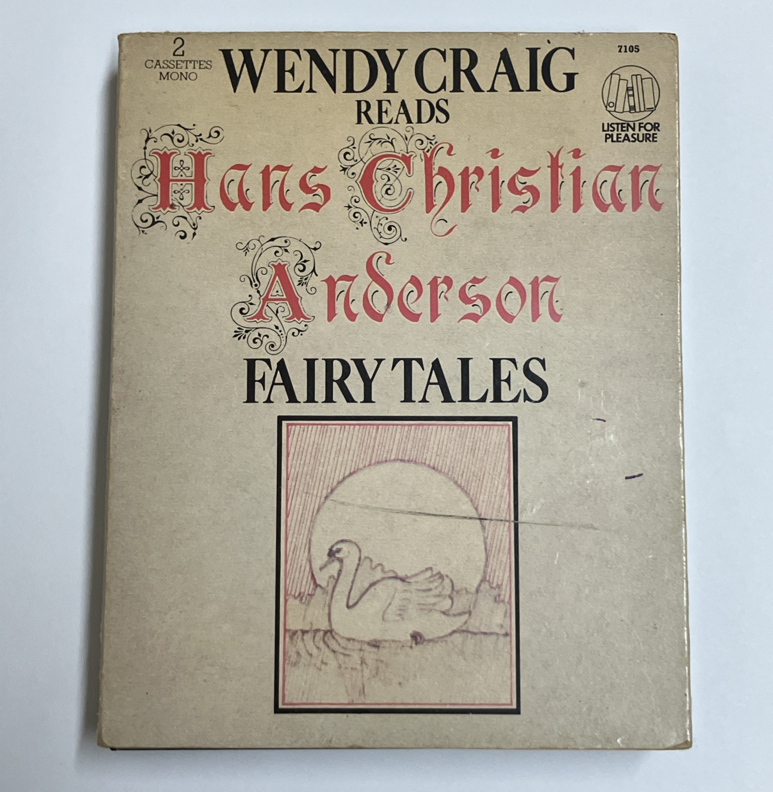 Hans Christian Andersen — Fairy Tales — 2 x Cassette Audiobook — Wendy Craig