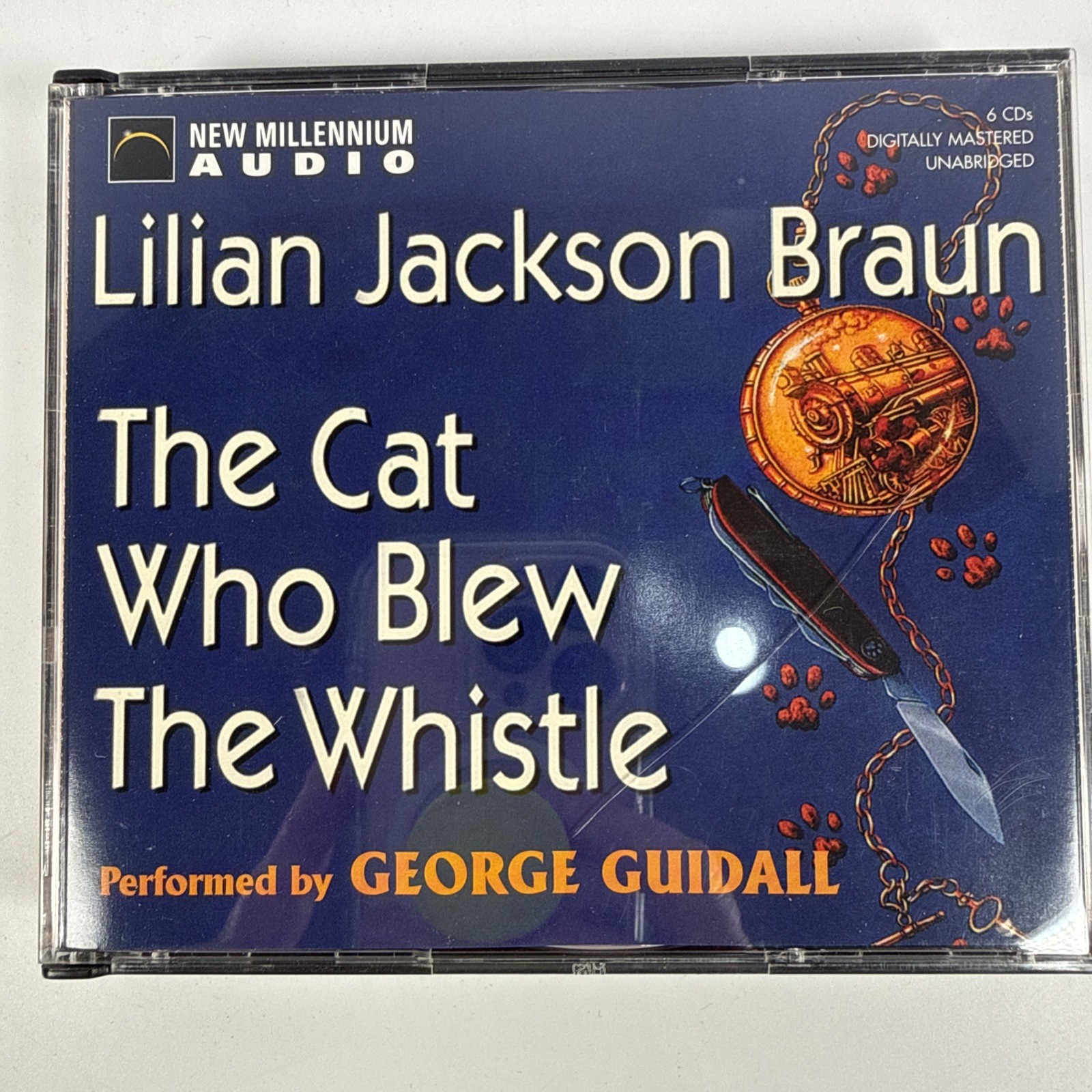 THE CAT WHO BLEW THE WHISTLE by Lilian Jackson Braun (Unabridged AUDIO CD)
