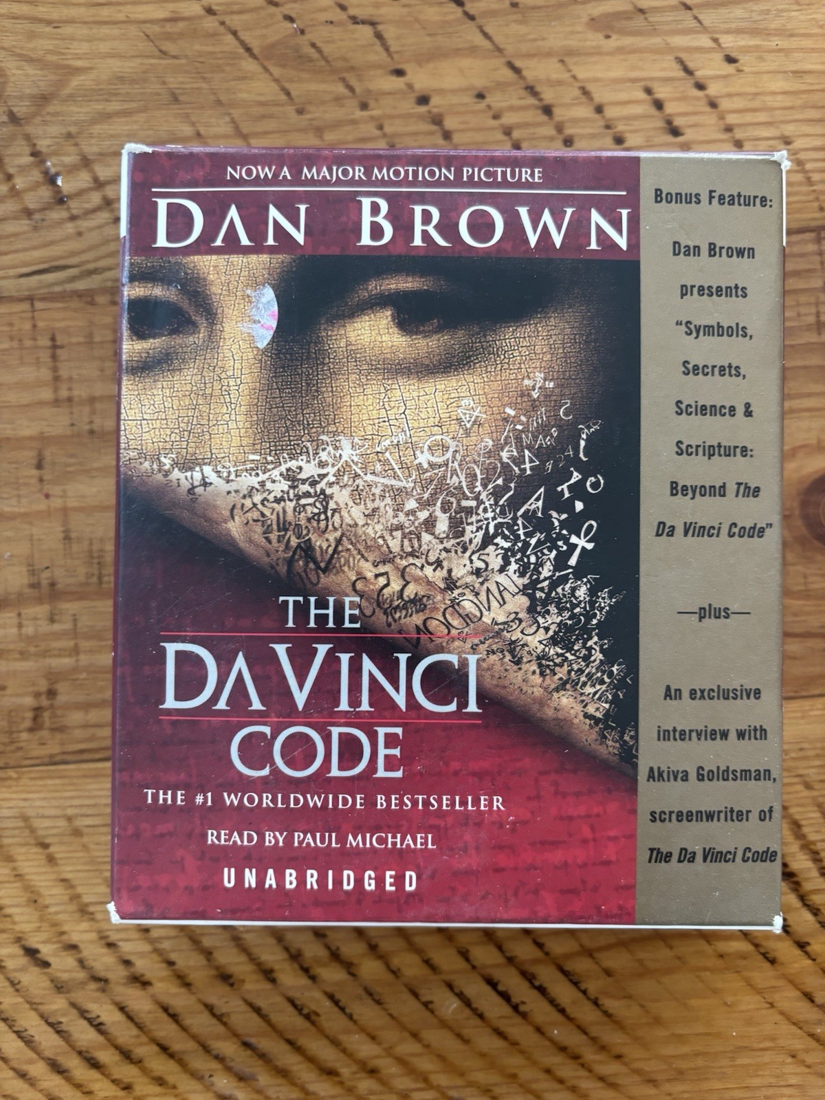 Da Vinci Code by Dan Brown (2006, Compact Disc)