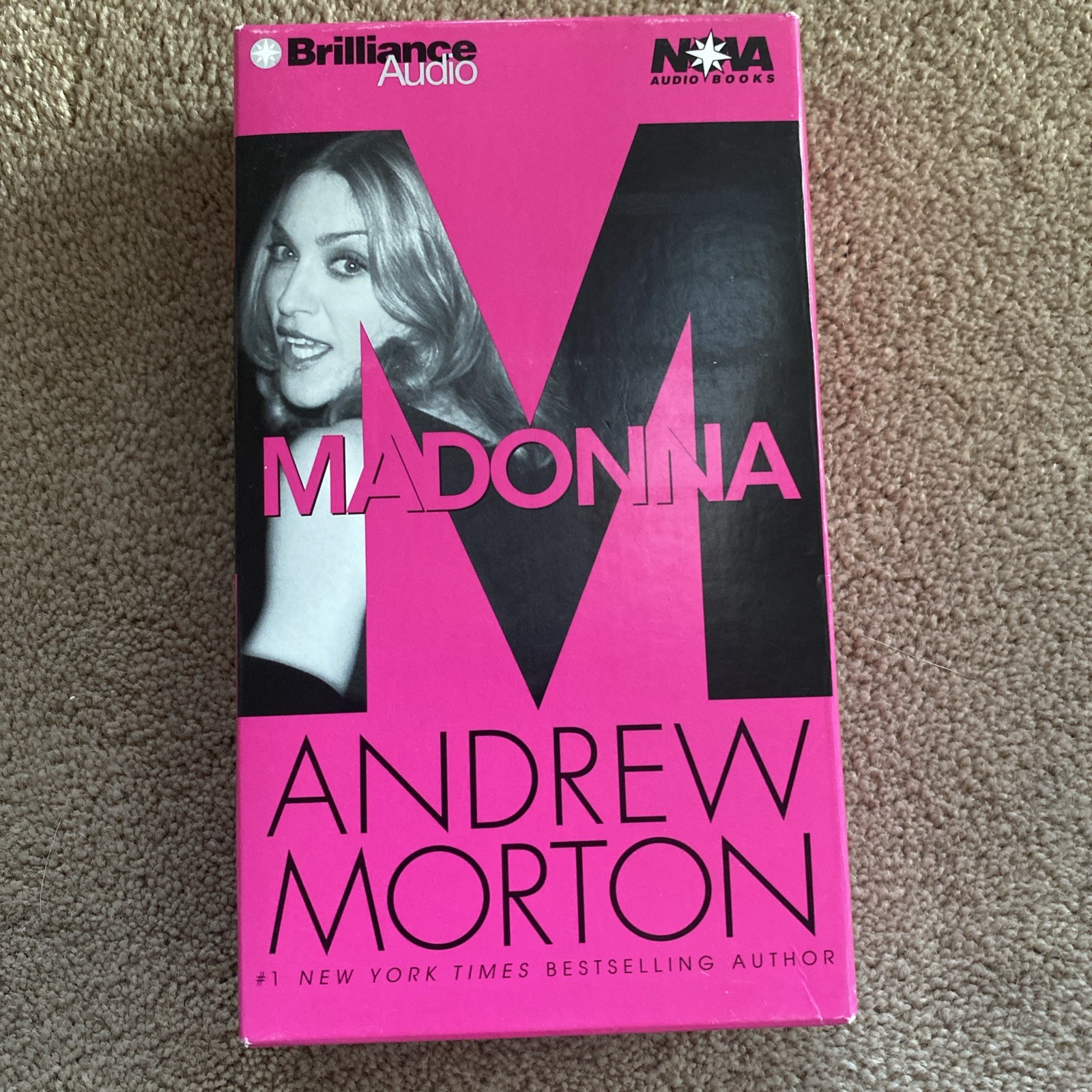 Madonna Andrew Morton Audio 3 Cassettes Read By Ian Peakes