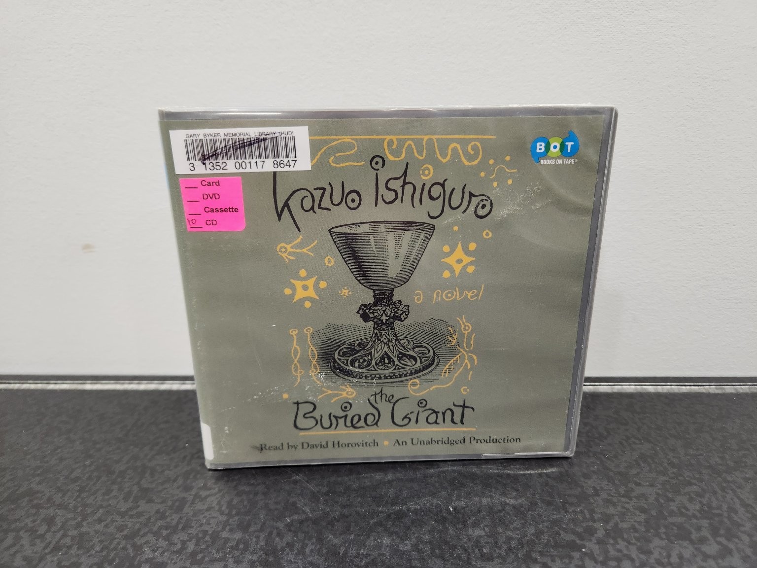 The Buried Giant by Kazuo Ishiguro Audiobook CDs Unabridged 10 Discs Ex-Library