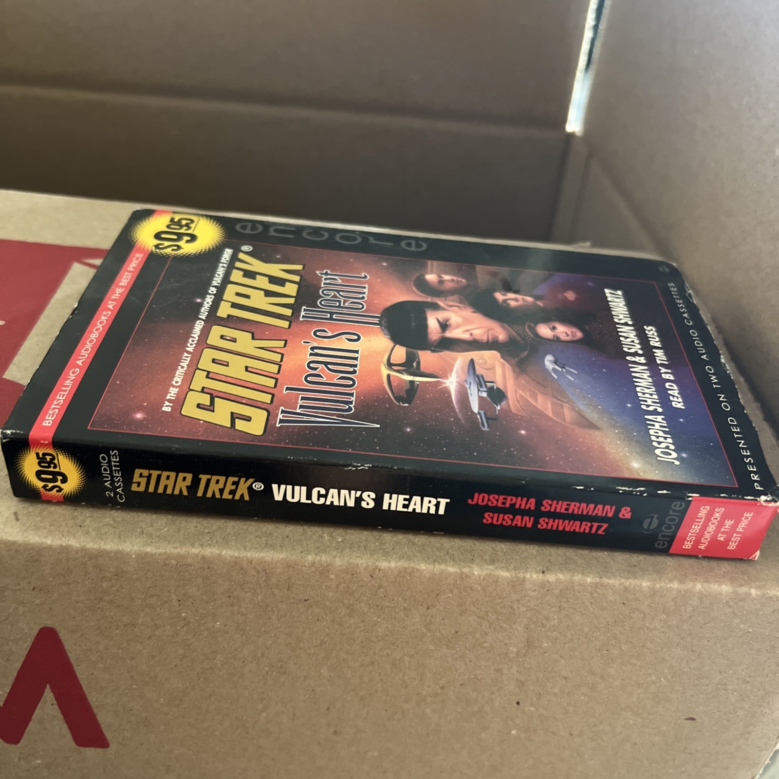 Josepha Sherman & Susan Shwartz — Star Trek Vulcan’s Heart Audio 3 CDs