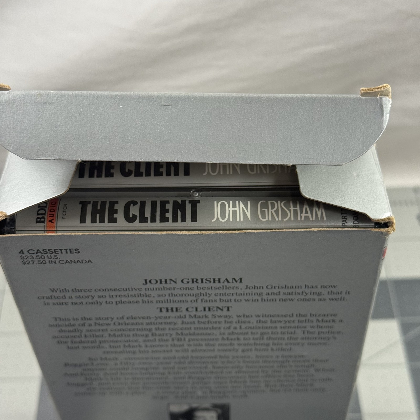 THE CLIENT John Grisham Audio Book On Cassette Tape