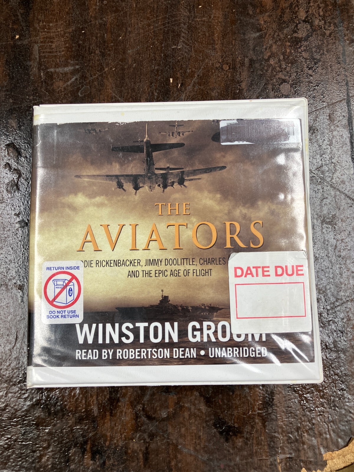 The Aviator by Winston Groom — Unabridged 14 Audio Disc Set,Audiobook — Flight