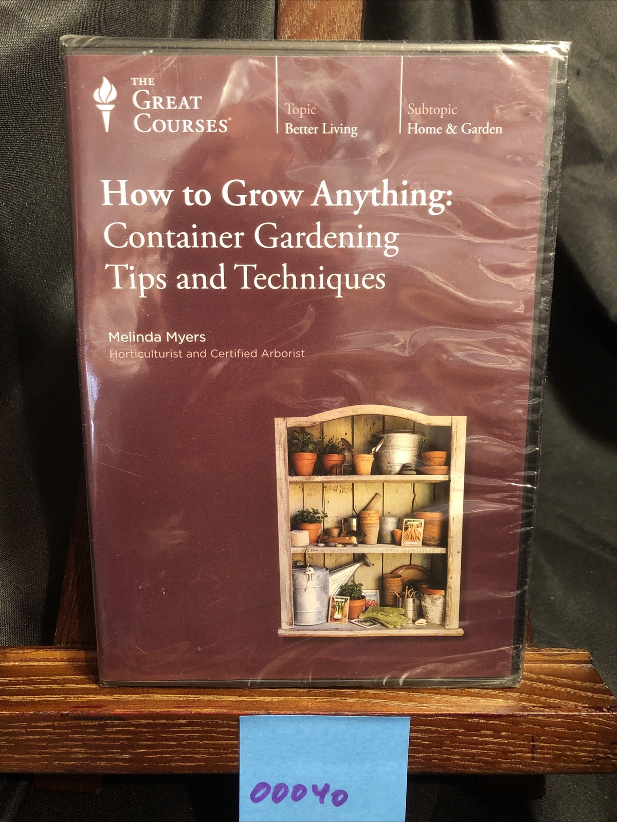 HOW TO GROW ANYTHING: CONTAINER GARDENING TIPS & TECHNIQUES DVD, GREAT COURSES!